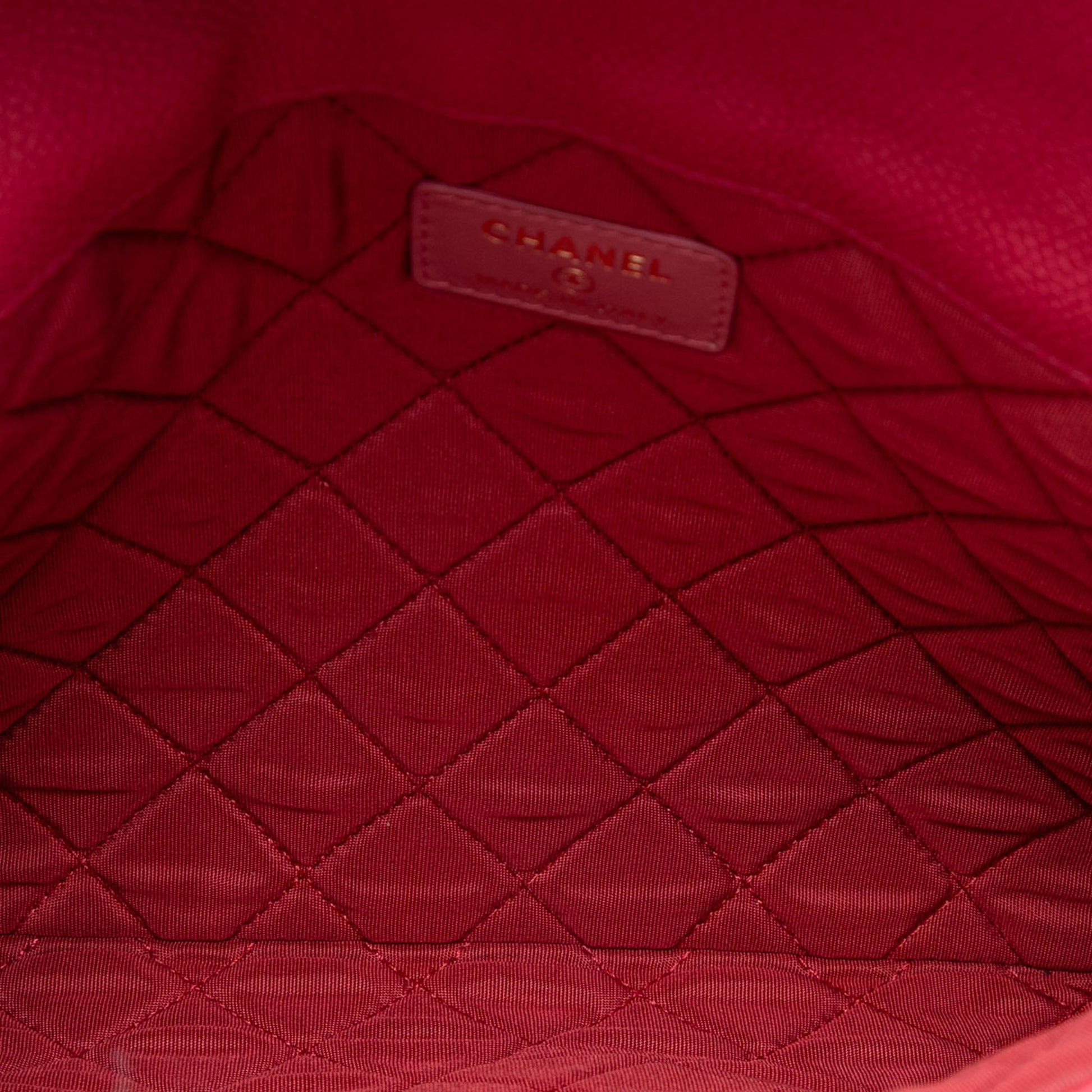 Chanel Paris Cuba Quilted Caviar Thread Around Envelope Clutch