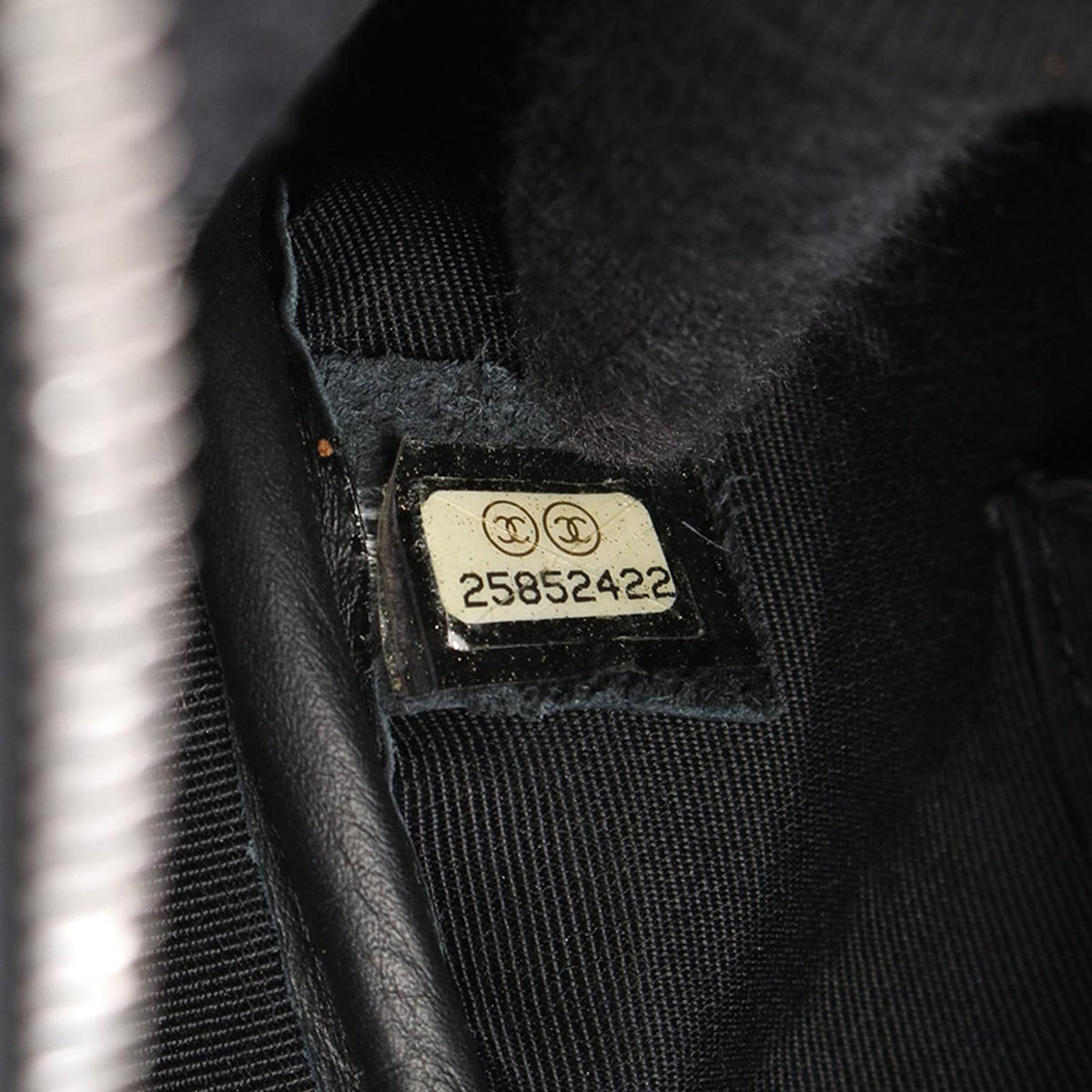 Chanel Mini CC Diagonal Chevron Camera Case