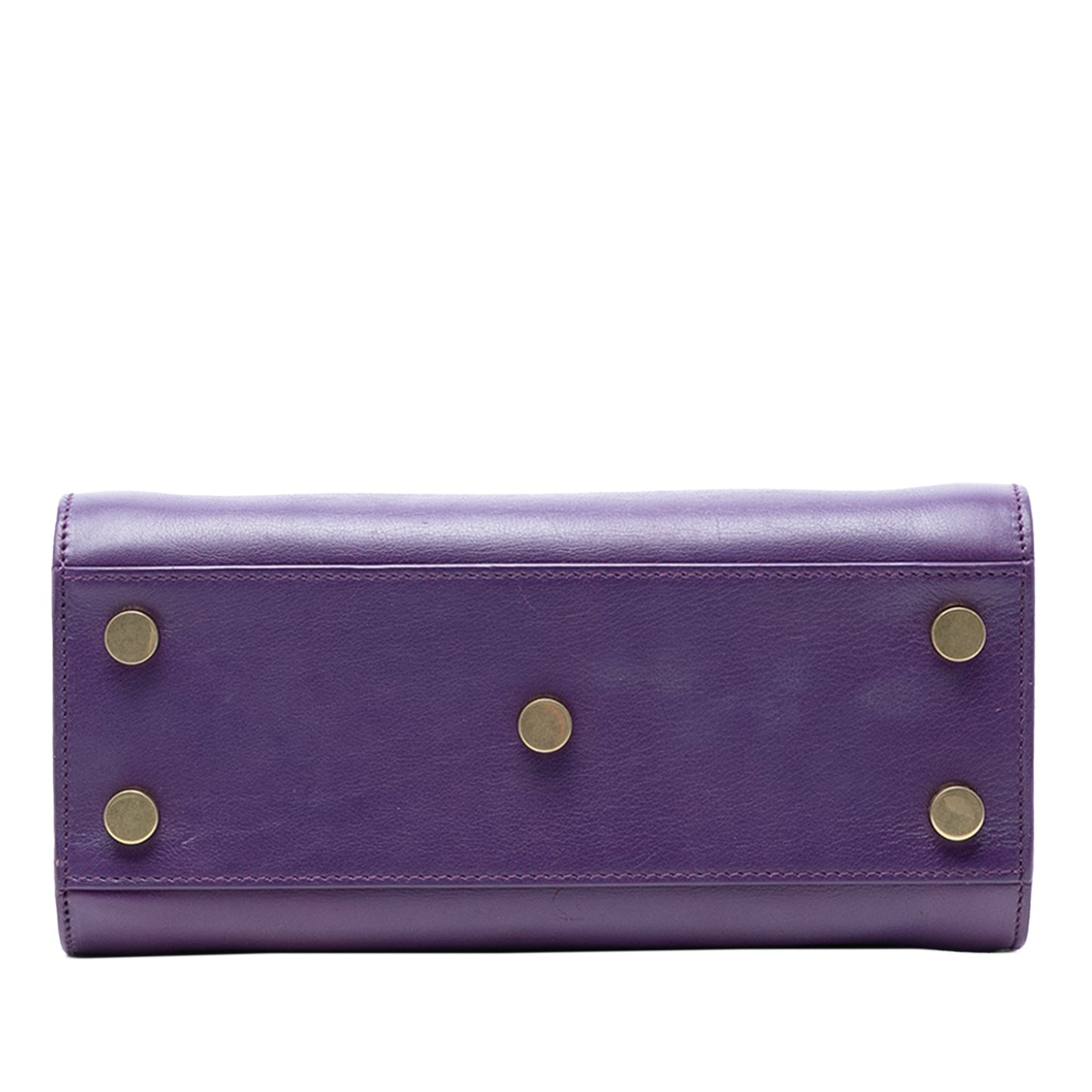Nano Leather Sac de Jour Satchel