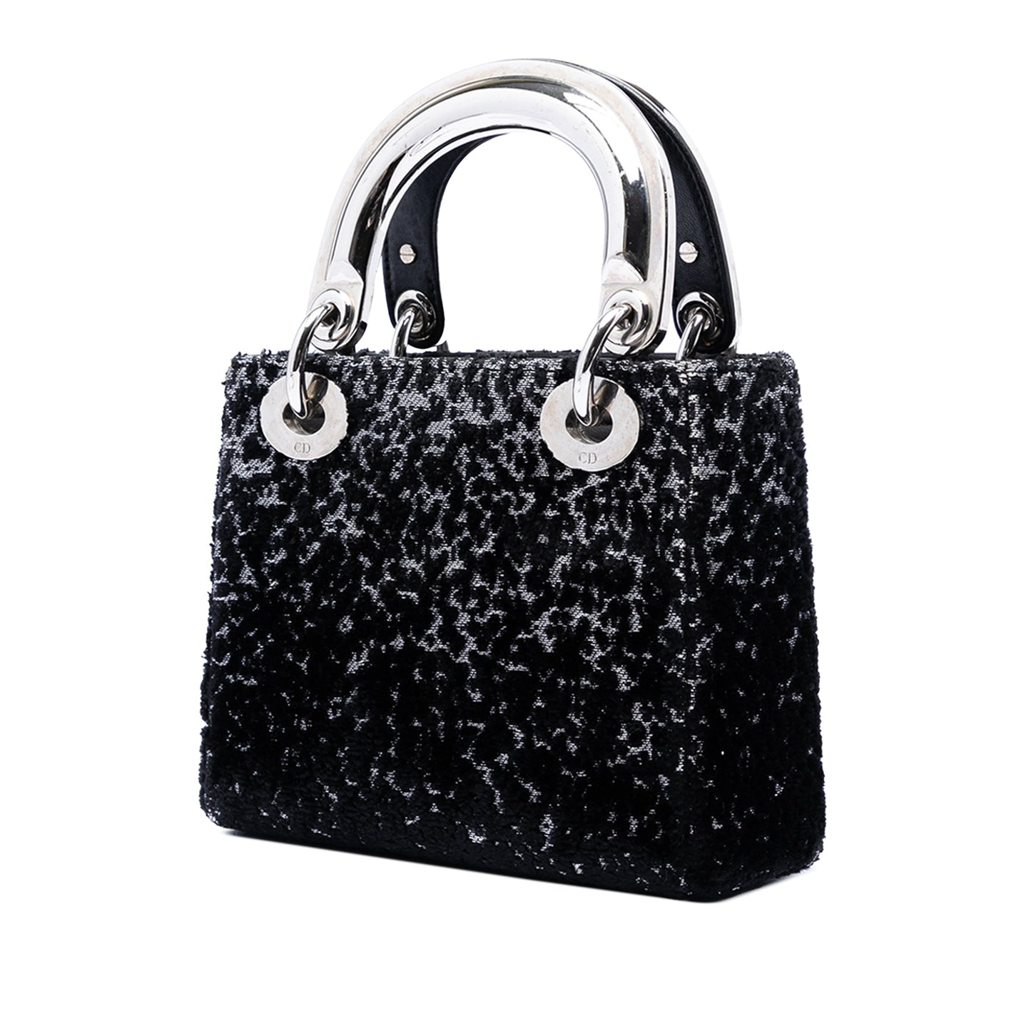 Dior Mini Fabric Lame Lady Dior