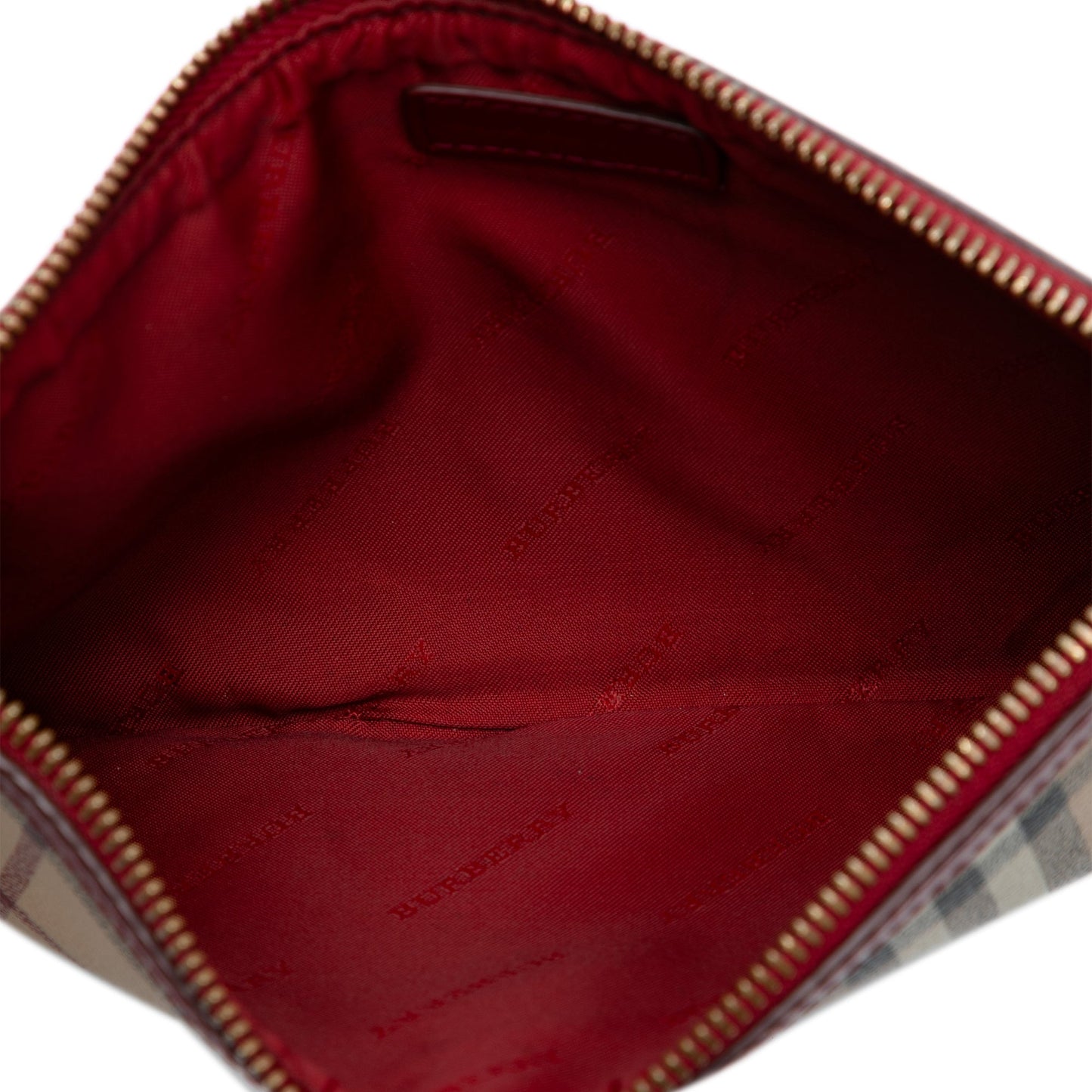 Burberry Haymarket Check Coated Canvas Peyton Crossbody