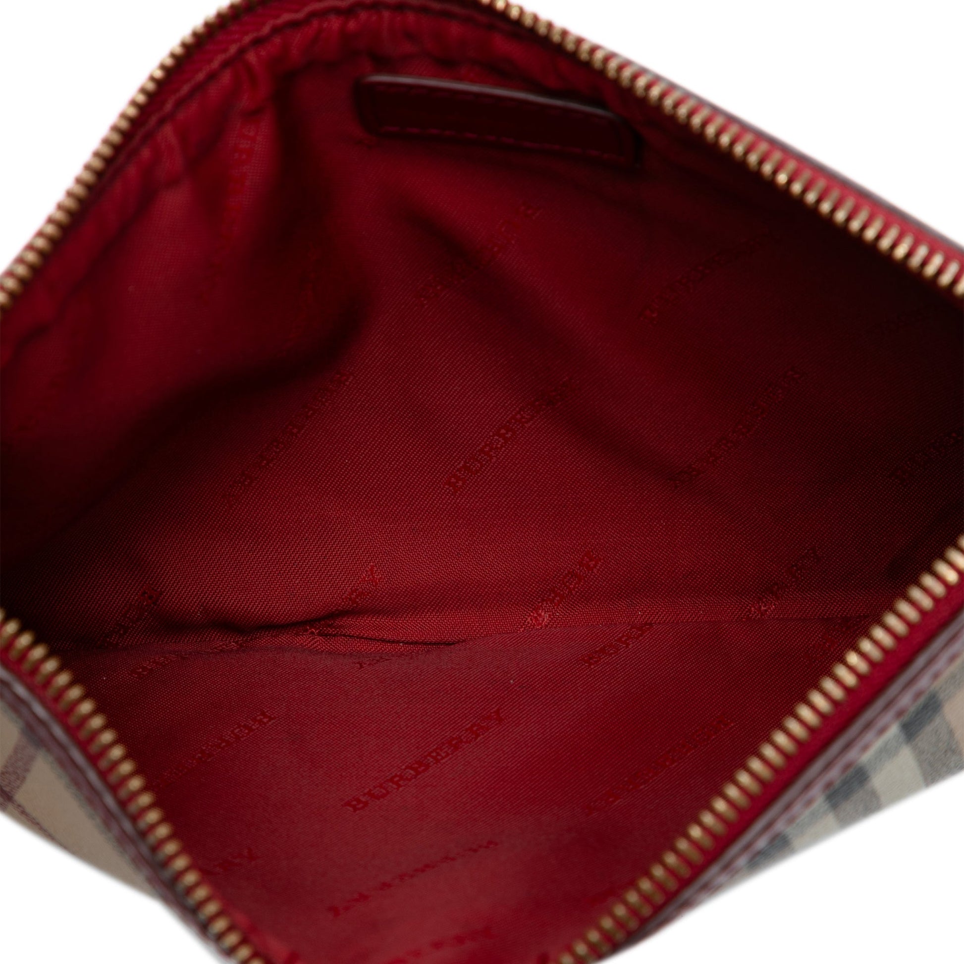 Burberry Haymarket Check Coated Canvas Peyton Crossbody