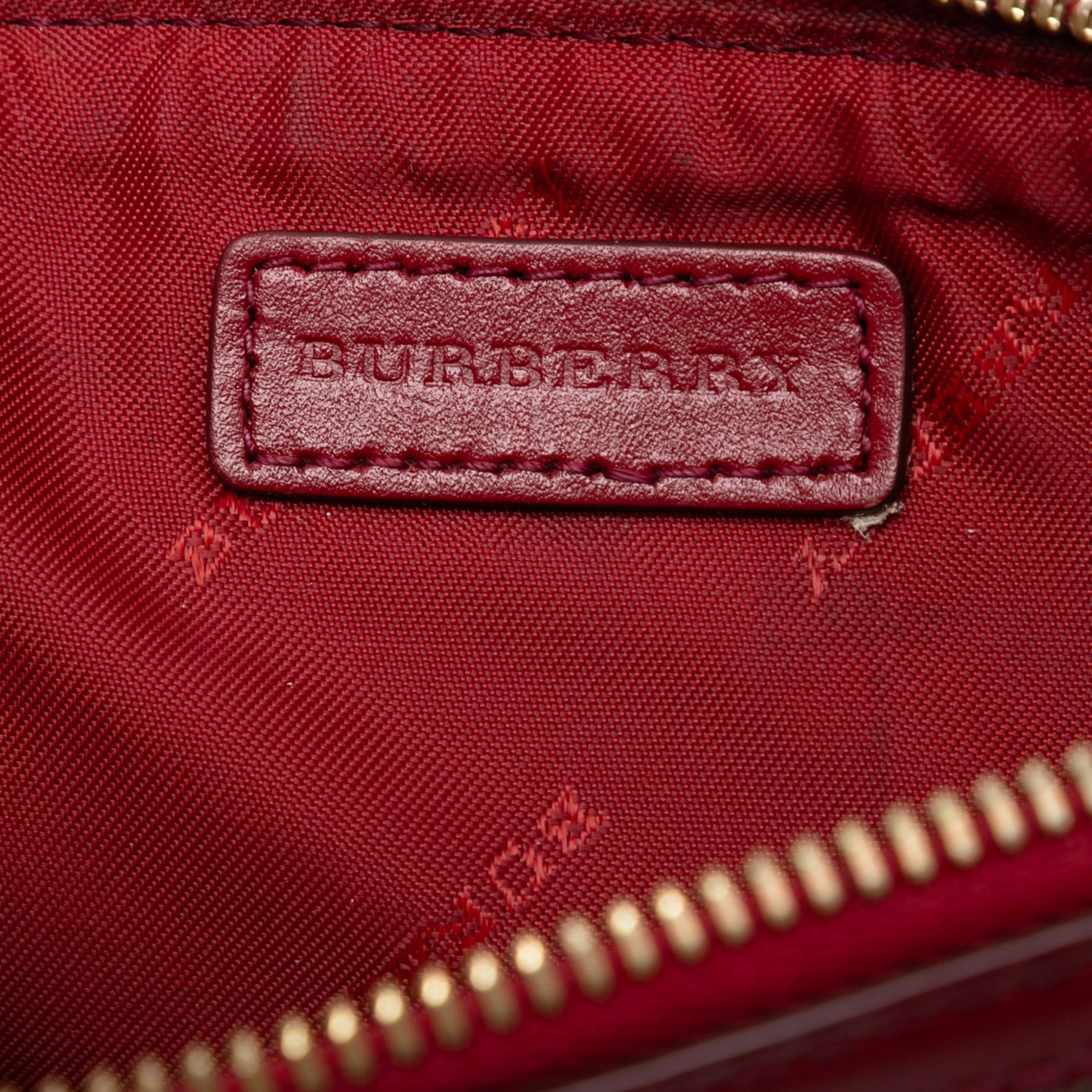 Burberry Haymarket Check Coated Canvas Peyton Crossbody