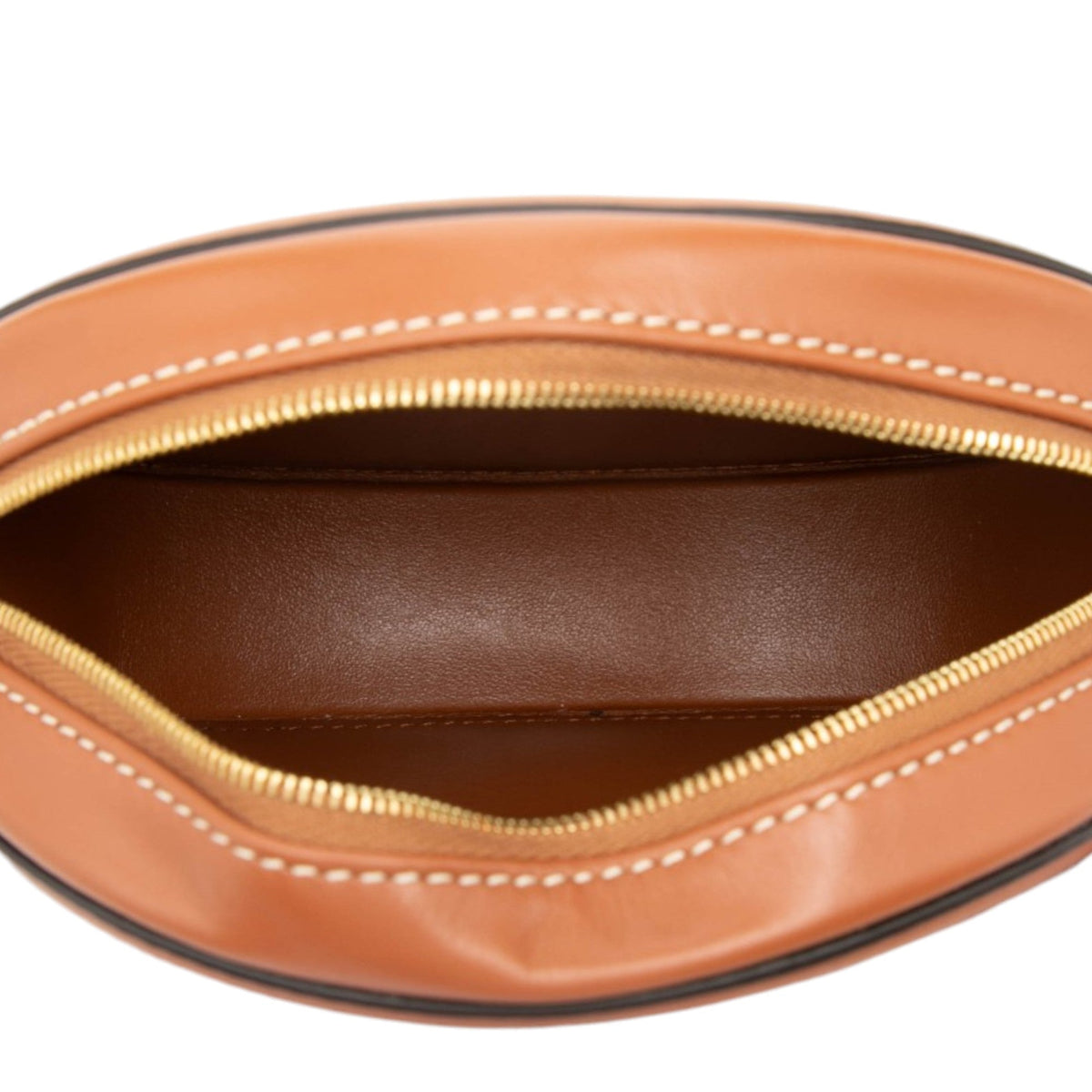 Celine Small Calfskin Cuir Triomphe Oval Crossbody