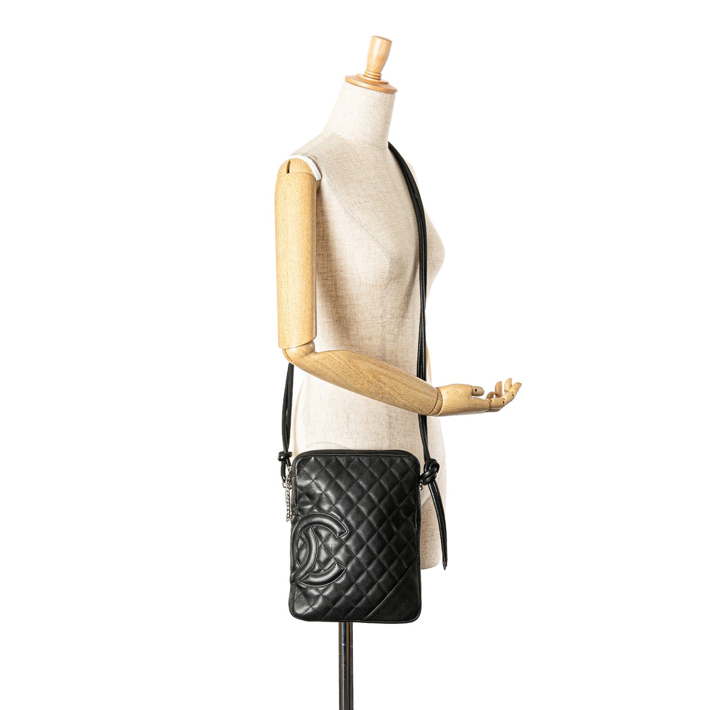 Chanel Lambskin Cambon Ligne Crossbody