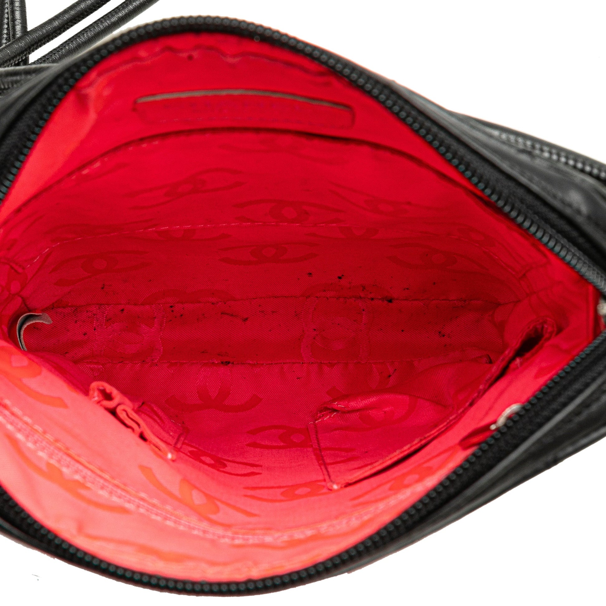 Chanel Lambskin Cambon Ligne Crossbody