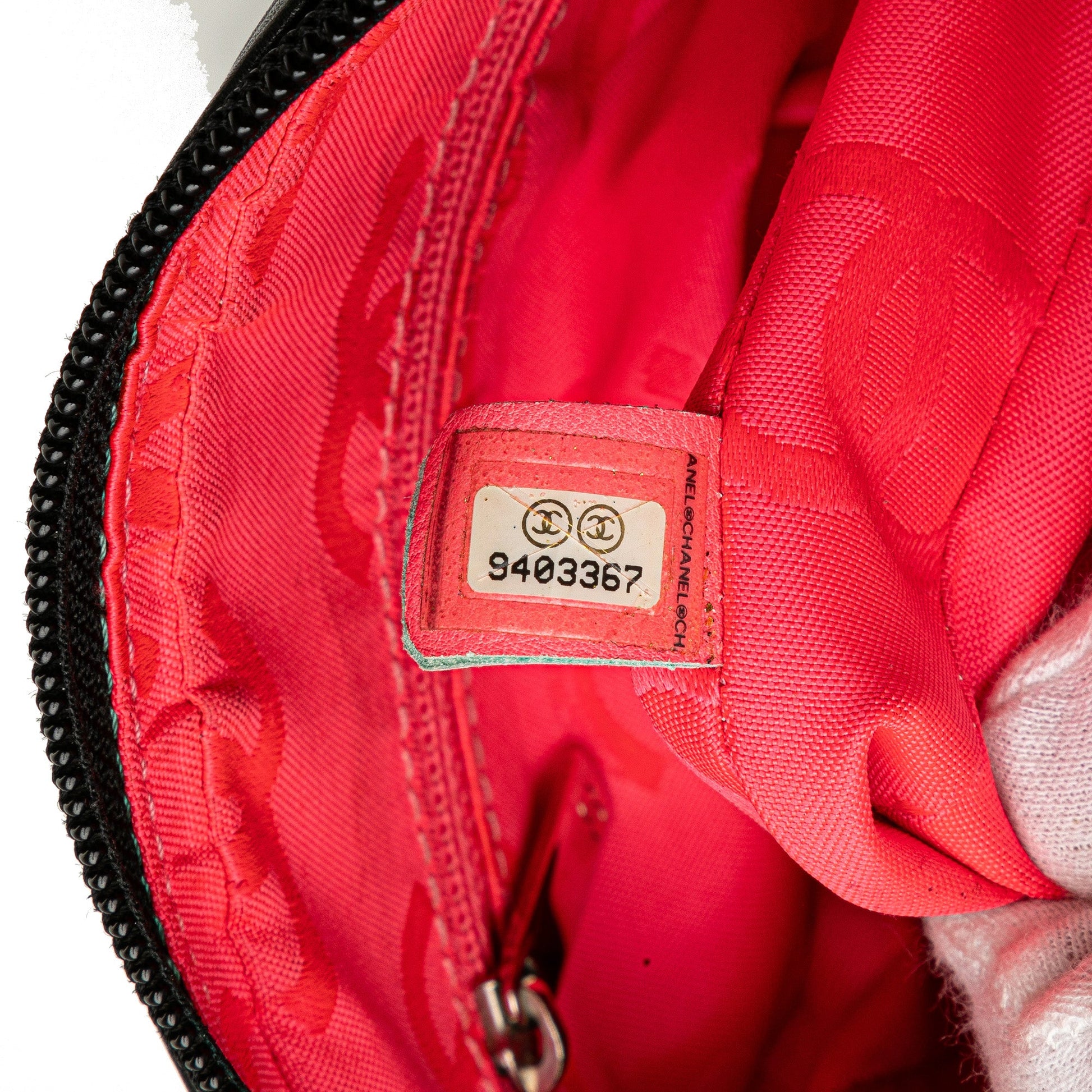 Chanel Lambskin Cambon Ligne Crossbody