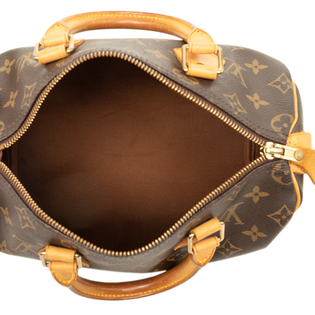 Louis Vuitton Monogram Speedy 25 — Brown