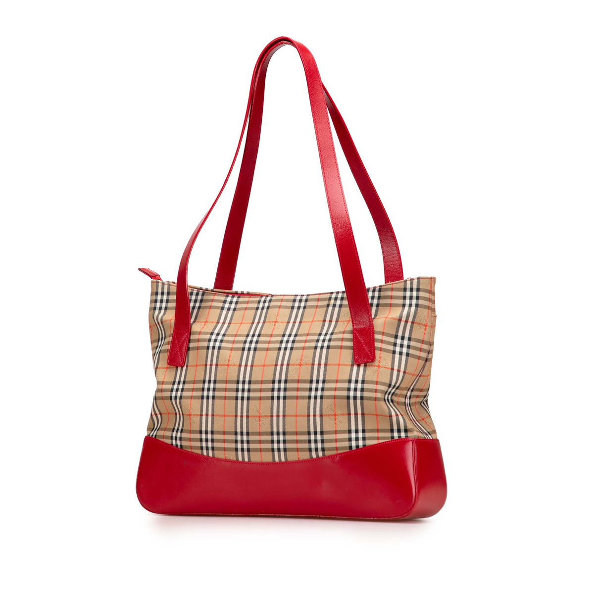 Burberry Haymarket Check Canvas Tote