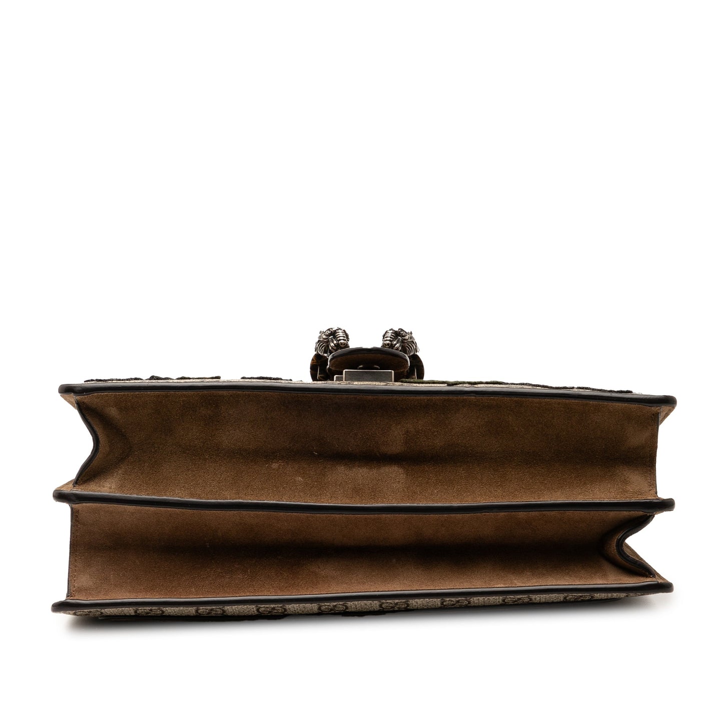 Gucci Medium GG Supreme Embroidered Bird and Flowers Dionysus Shoulder Bag