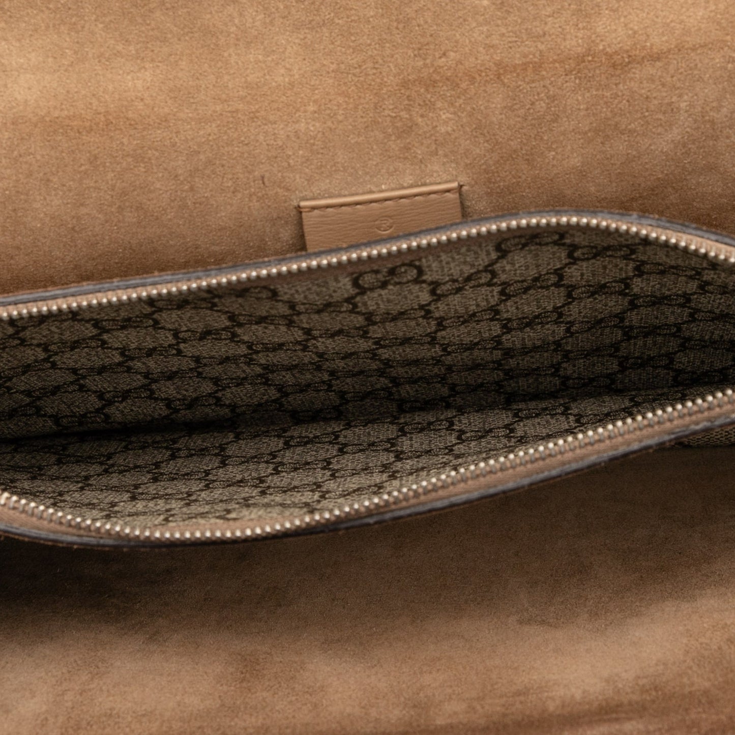 Gucci Medium GG Supreme Embroidered Bird and Flowers Dionysus Shoulder Bag