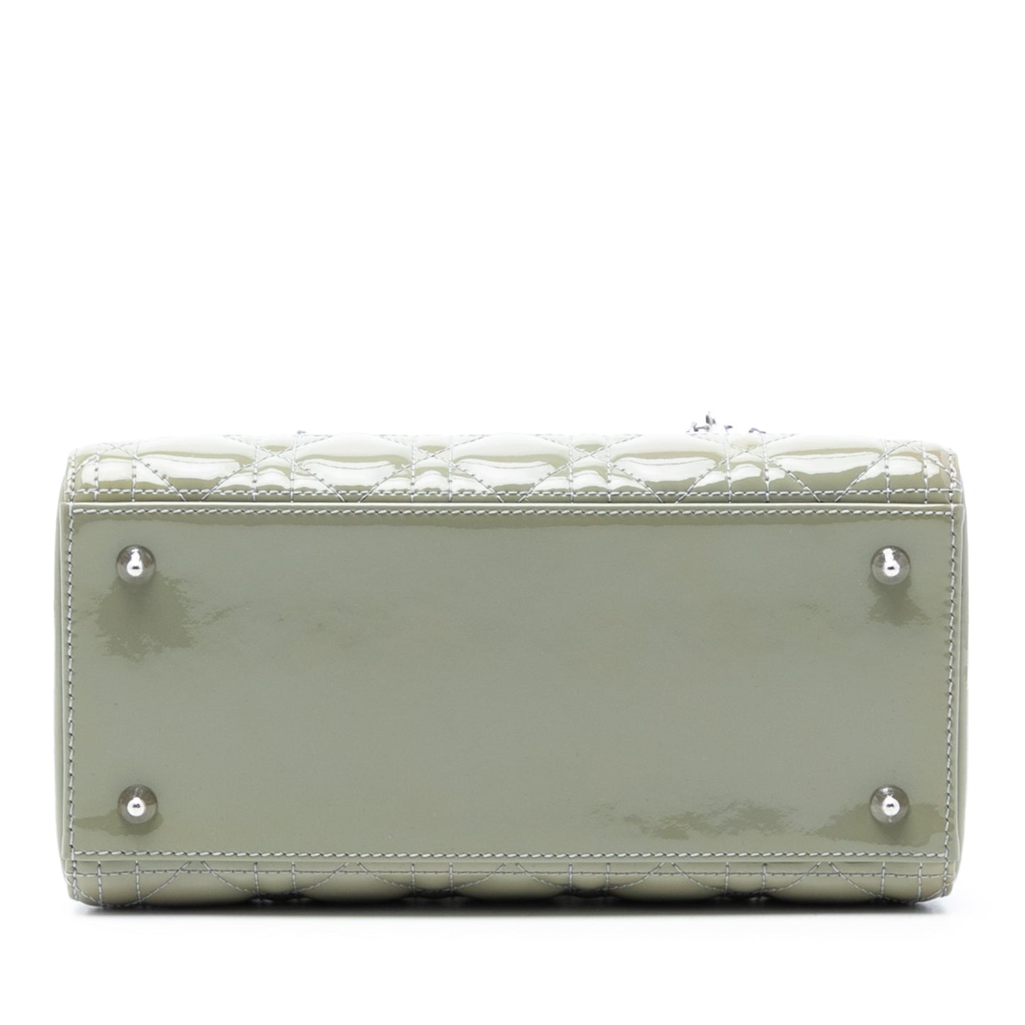 Dior Medium Patent Cannage Lady Dior
