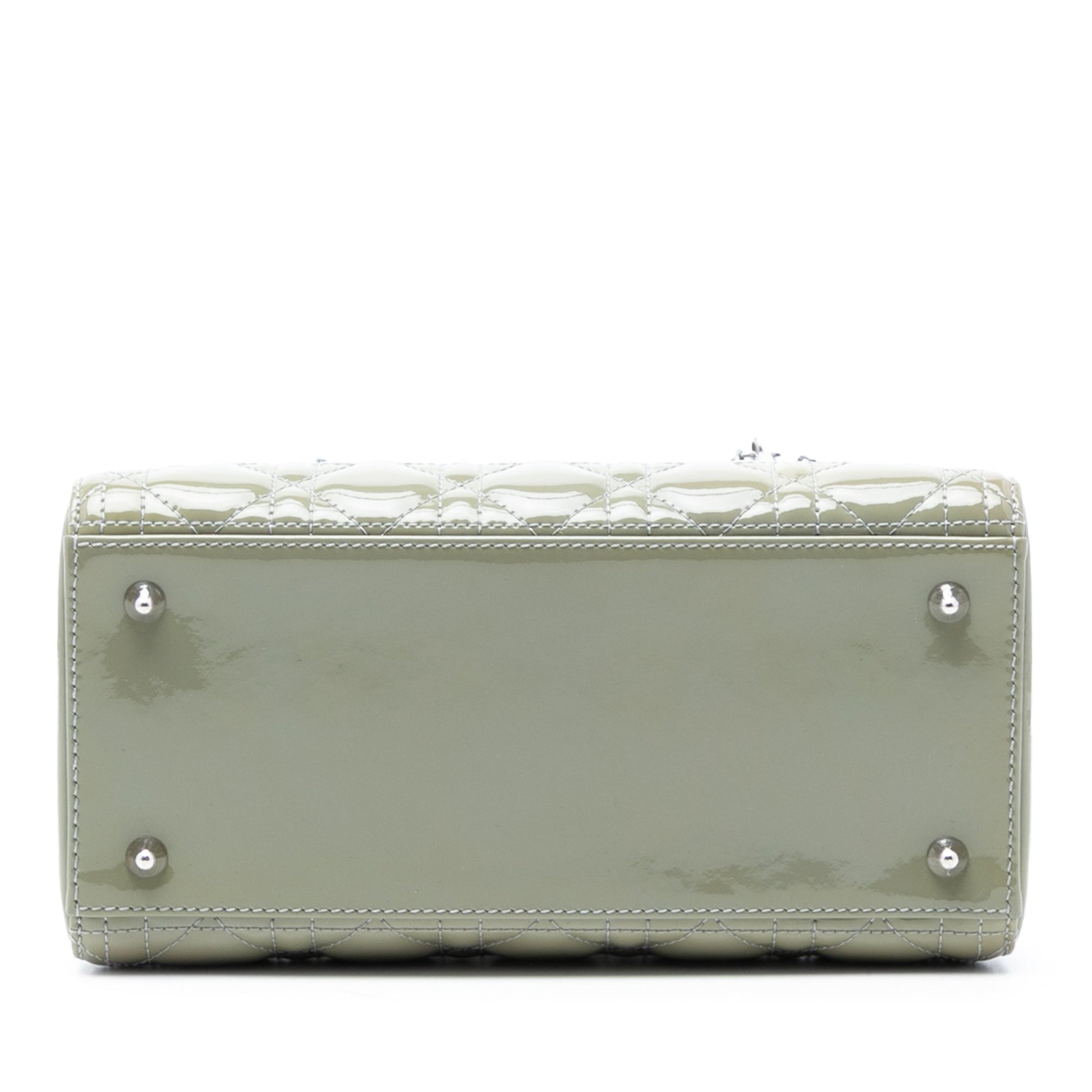 Dior Medium Patent Cannage Lady Dior