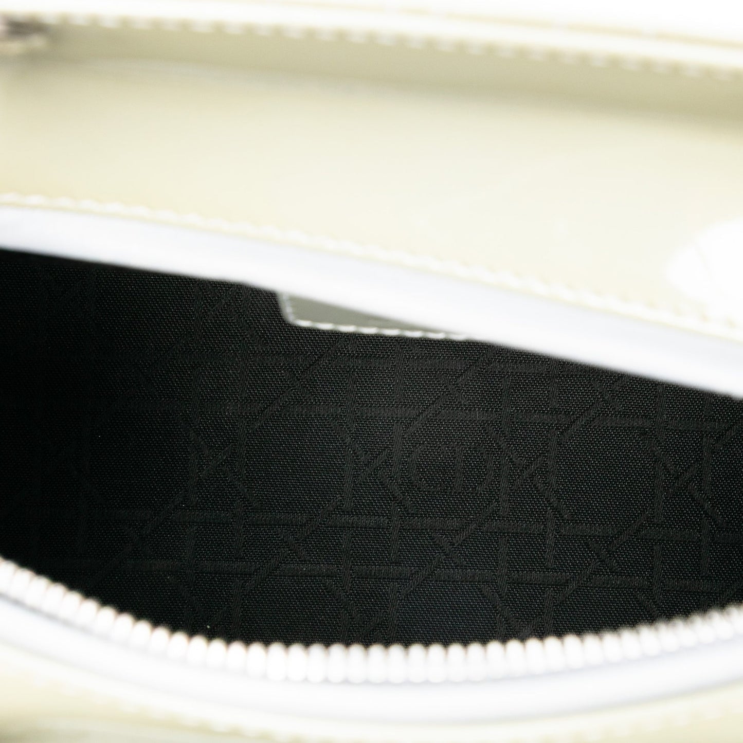 Dior Medium Patent Cannage Lady Dior