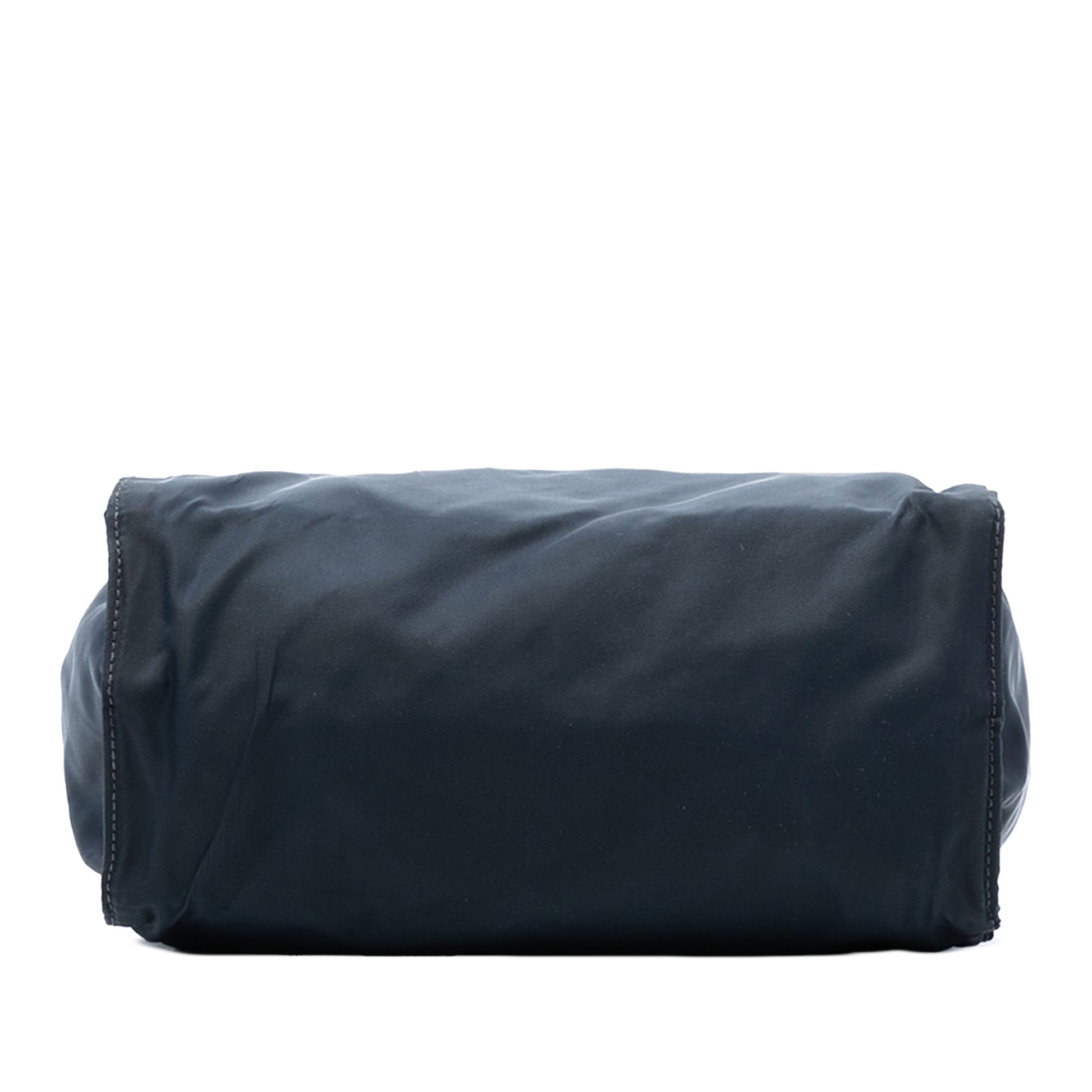 Prada Tessuto Metal Handle Bag