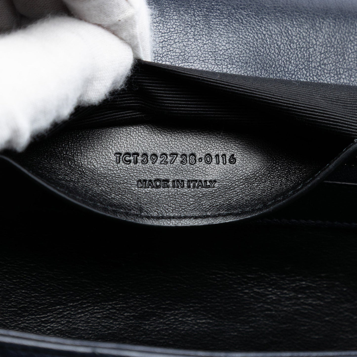Saint Laurent Large Chevron Sheepskin Monogram College Satchel