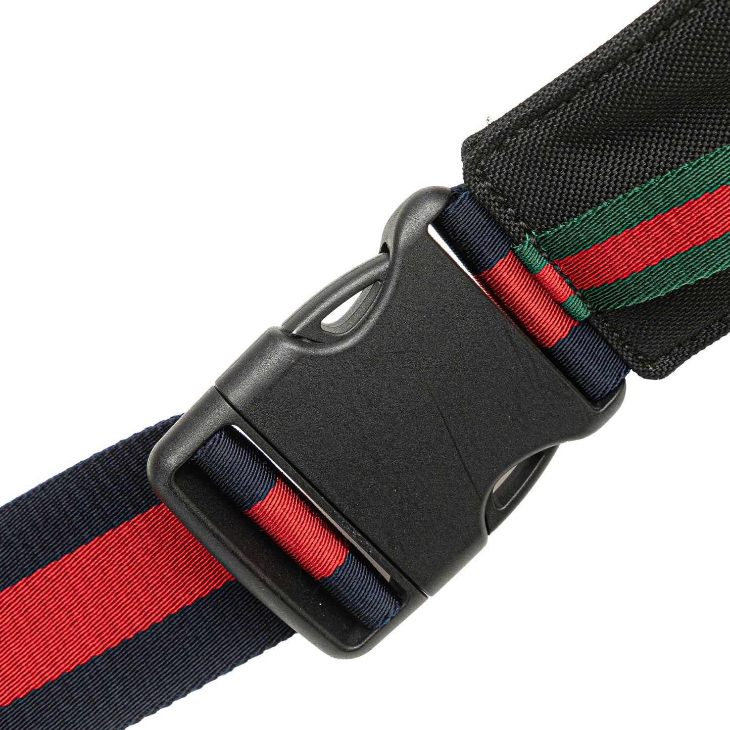 Gucci Techno Canvas Web L Aveugle Par Amour Embroidered Belt Bag