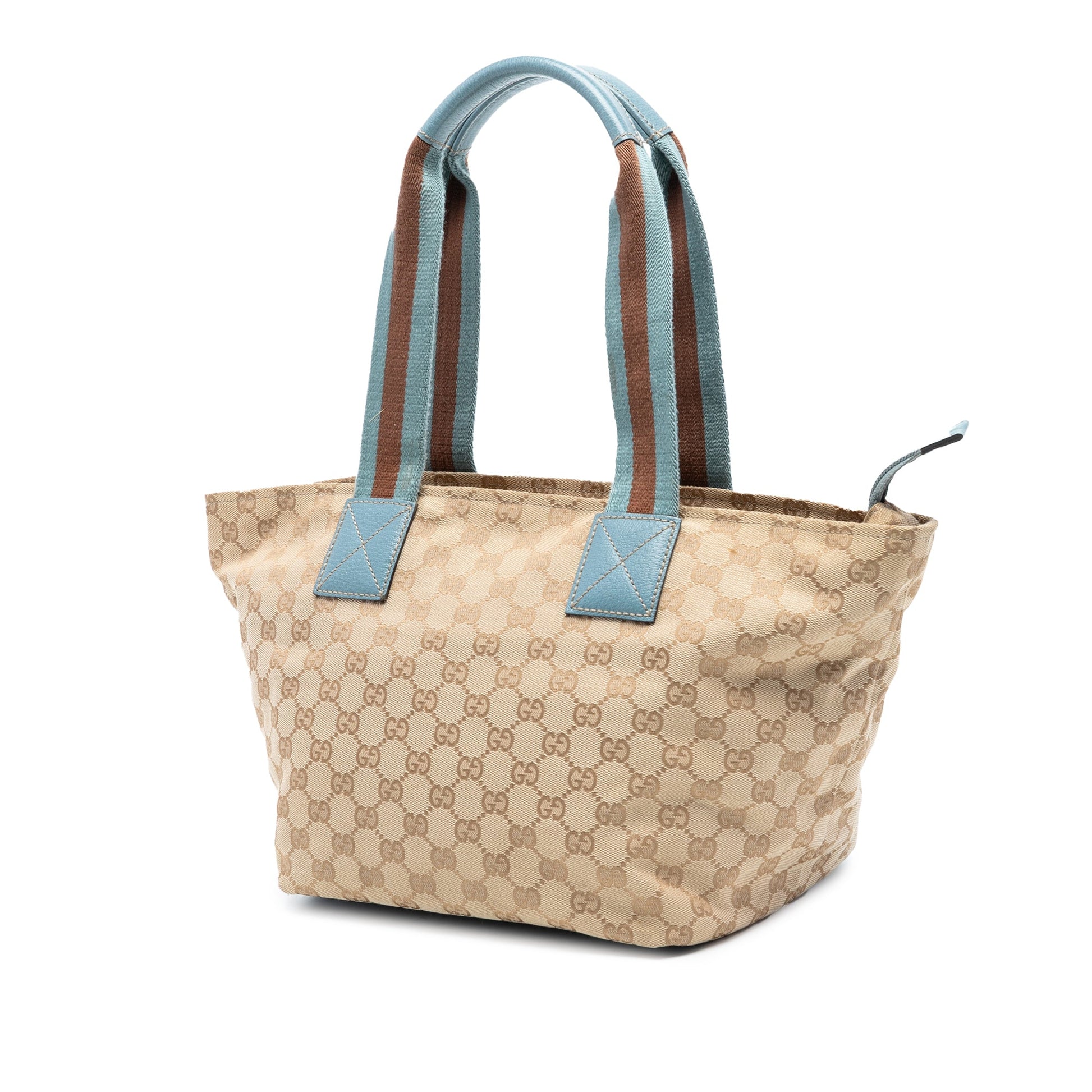 Gucci GG Canvas Web Tote