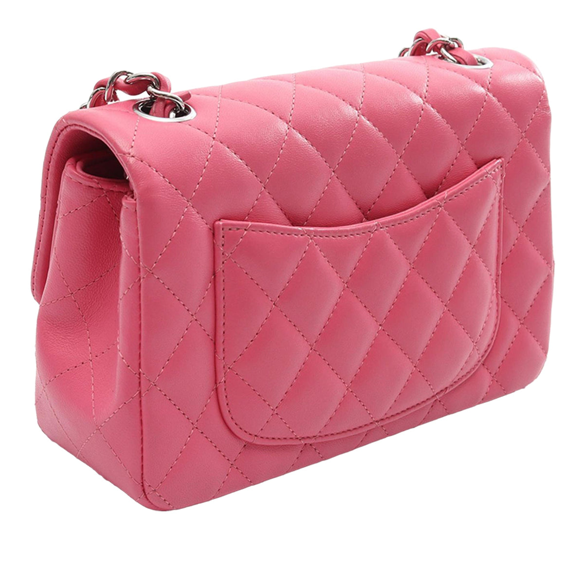 Chanel Mini Rectangular Classic Lambskin Single Flap