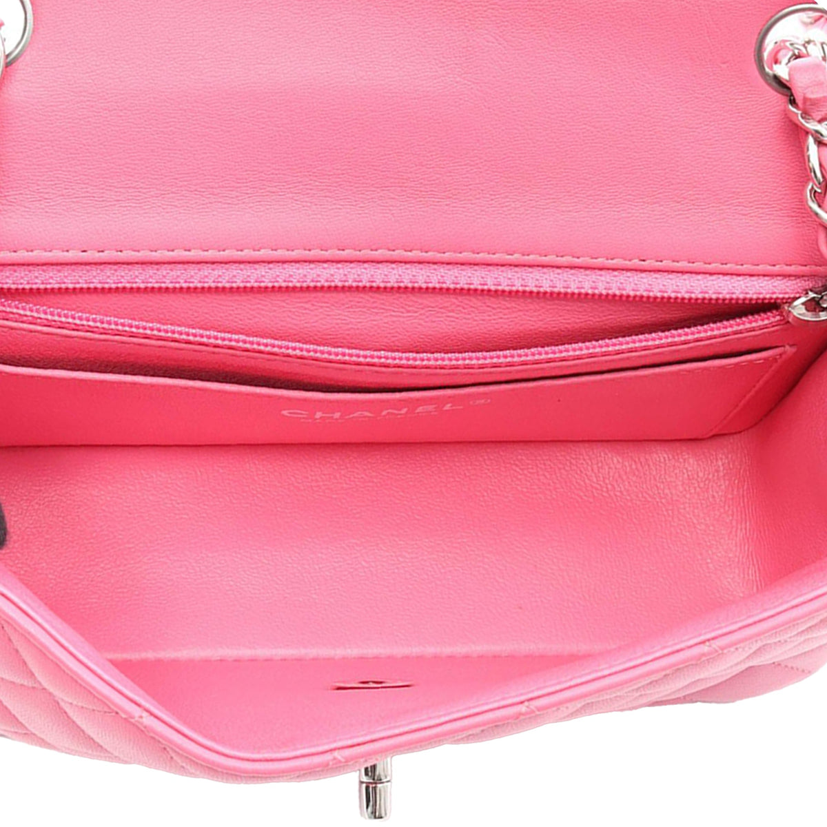 Chanel Mini Rectangular Classic Lambskin Single Flap