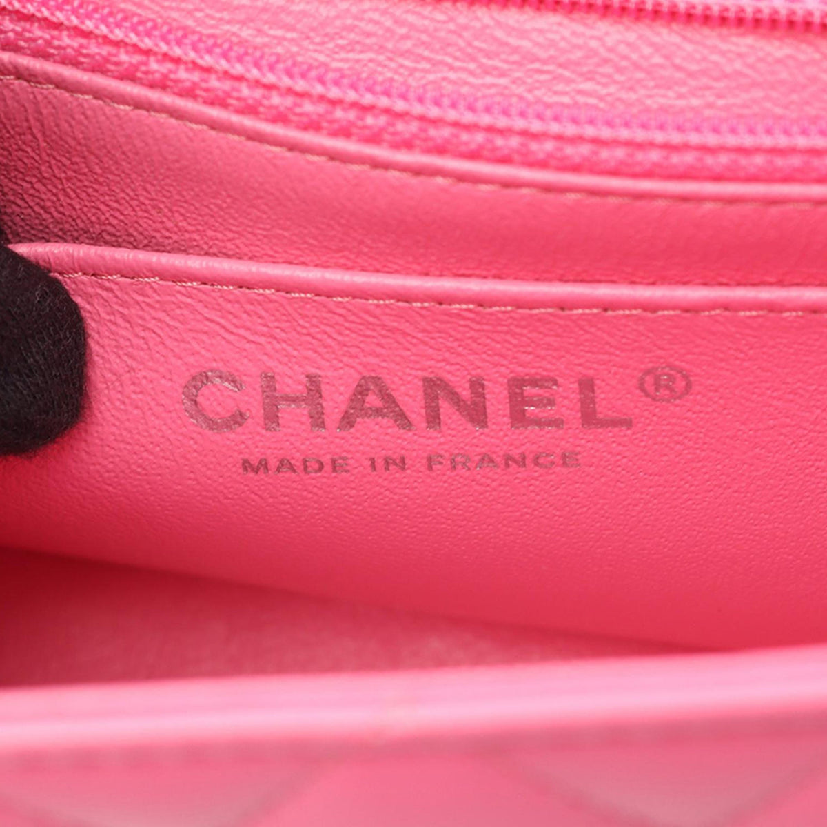 Chanel Mini Rectangular Classic Lambskin Single Flap