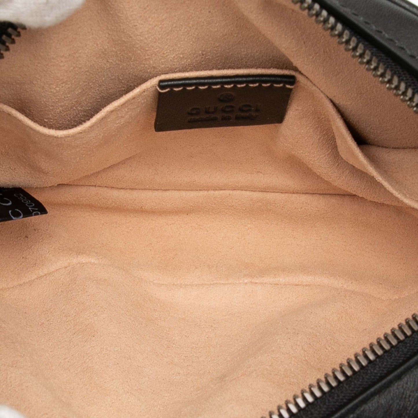 Gucci GG Marmont Matelasse Leather Belt Bag