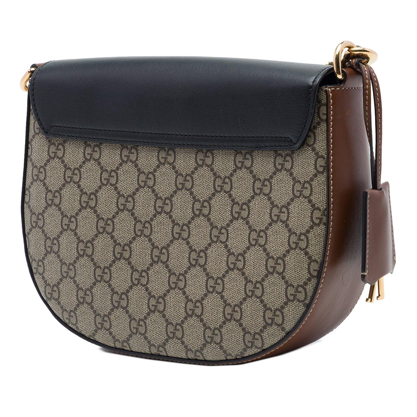 Gucci GG Supreme Web Padlock Crossbody
