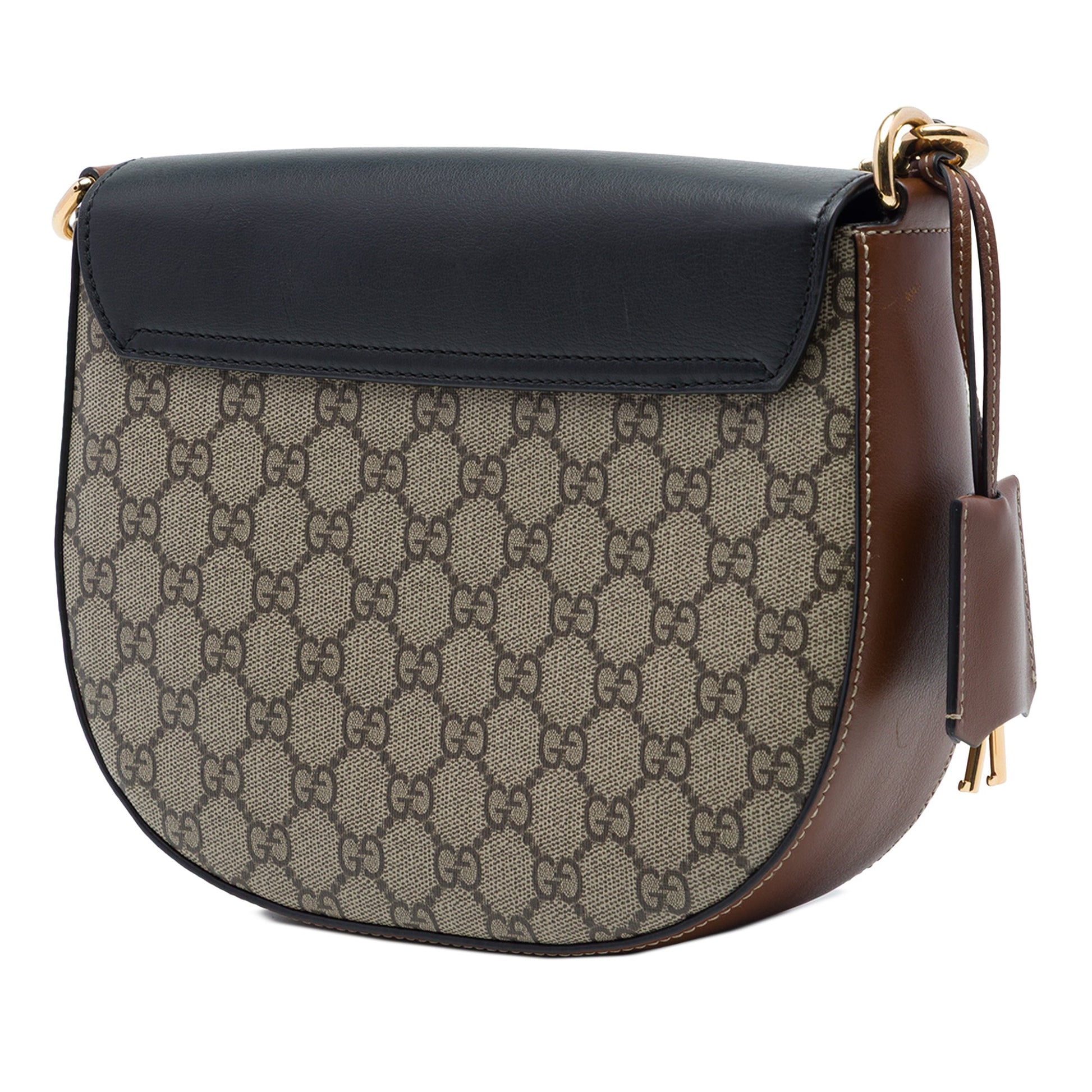 Gucci GG Supreme Web Padlock Crossbody