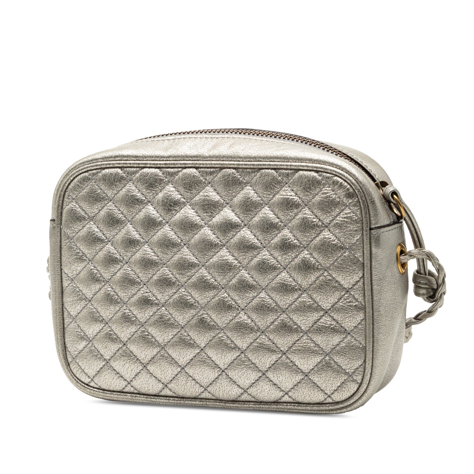 Gucci Mini Quilted Leather Web Trapuntata Crossbody