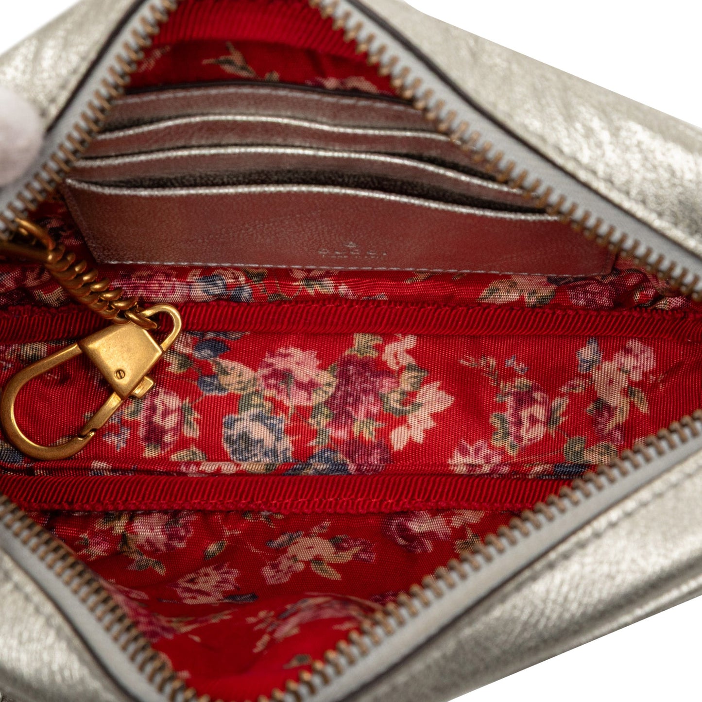 Gucci Mini Quilted Leather Web Trapuntata Crossbody