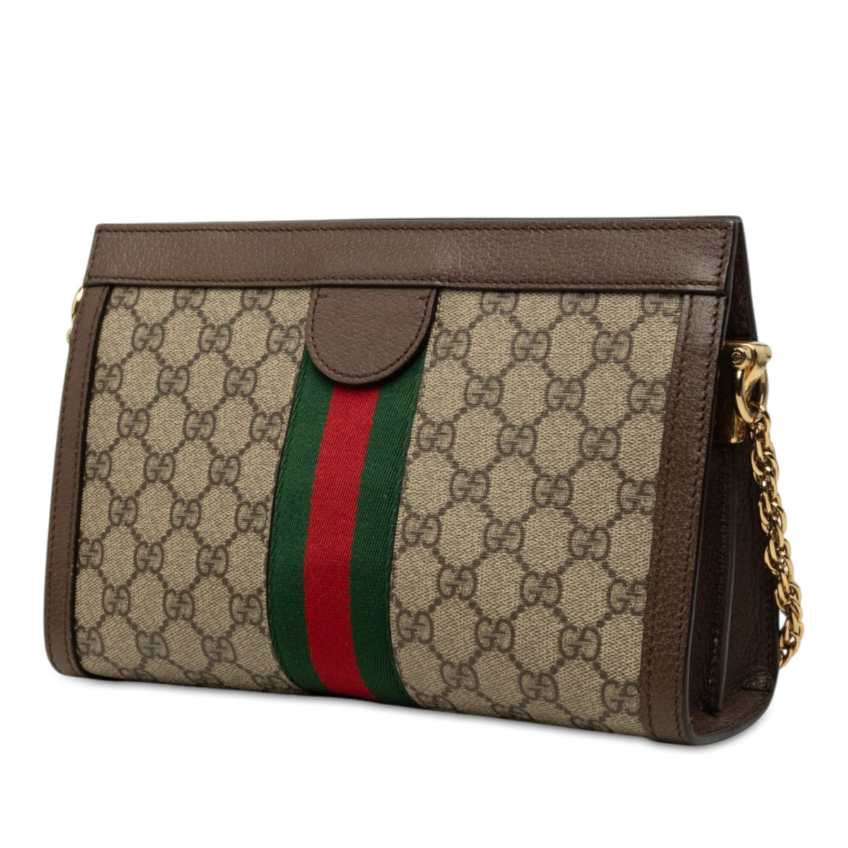 Gucci Small GG Supreme Web Ophidia Chain Crossbody