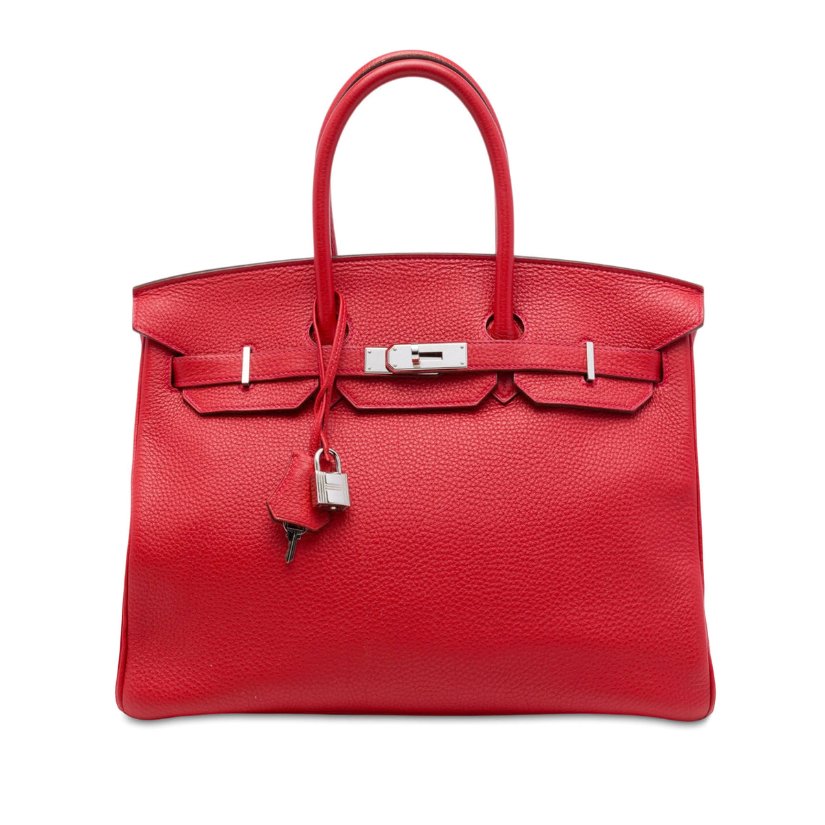 Hermès Togo Birkin Retourne 35 — Red