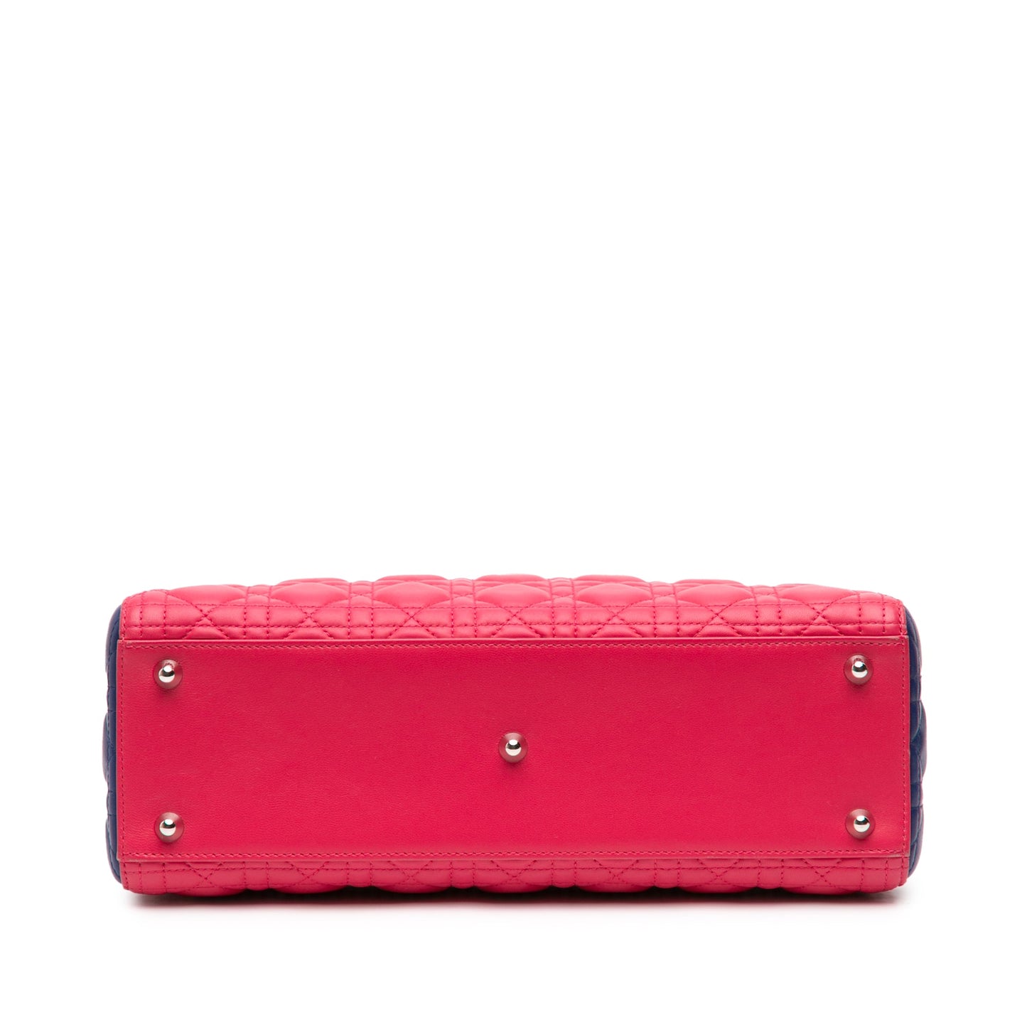 Dior Large Tricolor Lambskin Cannage Lady Dior