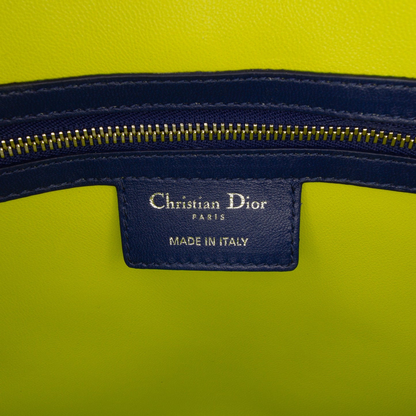 Dior Large Tricolor Lambskin Cannage Lady Dior