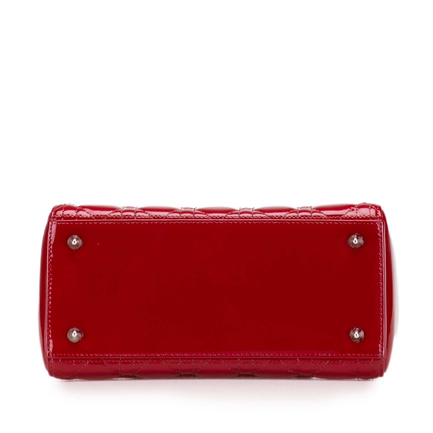 Dior Medium Patent Cannage Lady Dior
