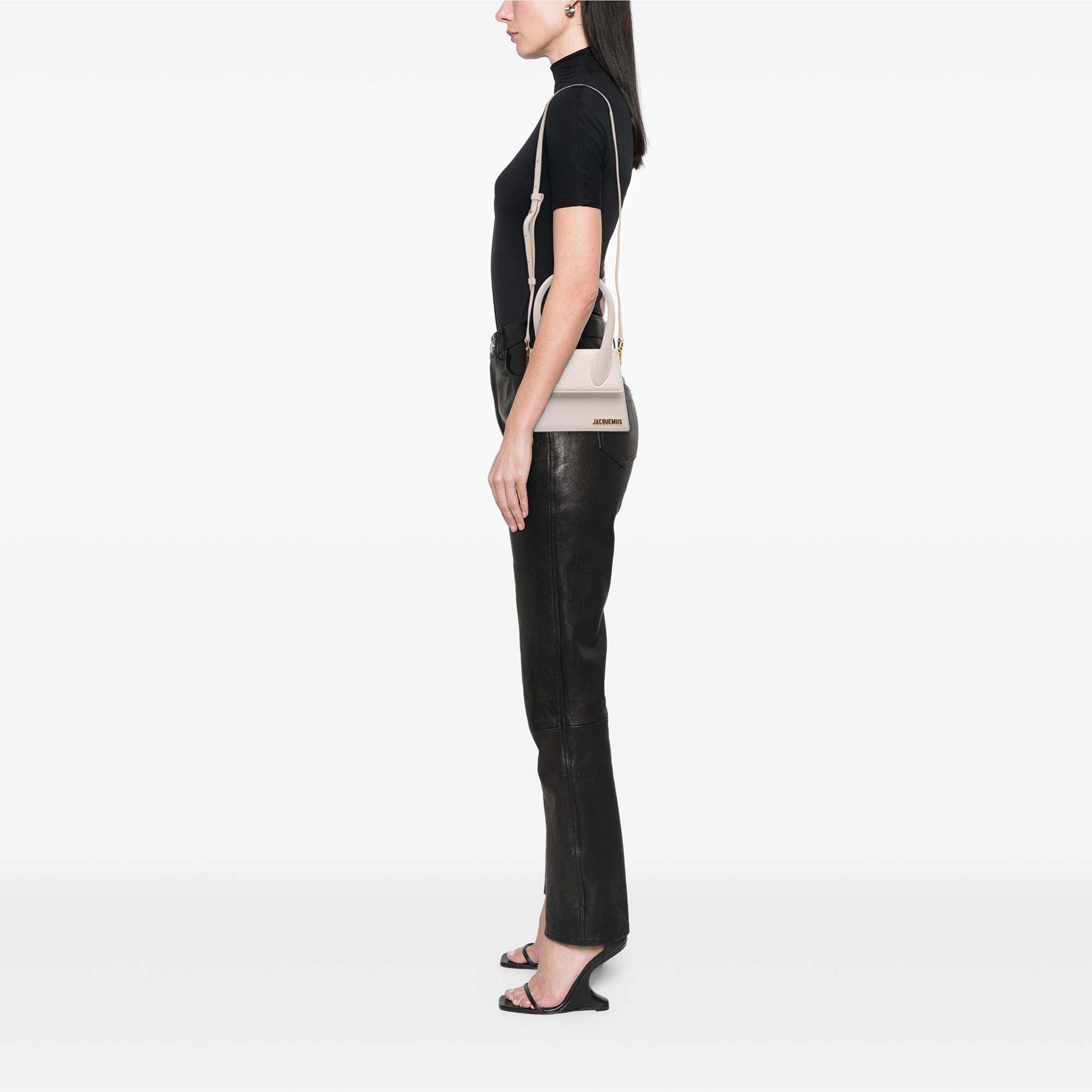 Jacquemus Leather Le Chiquito Moyen