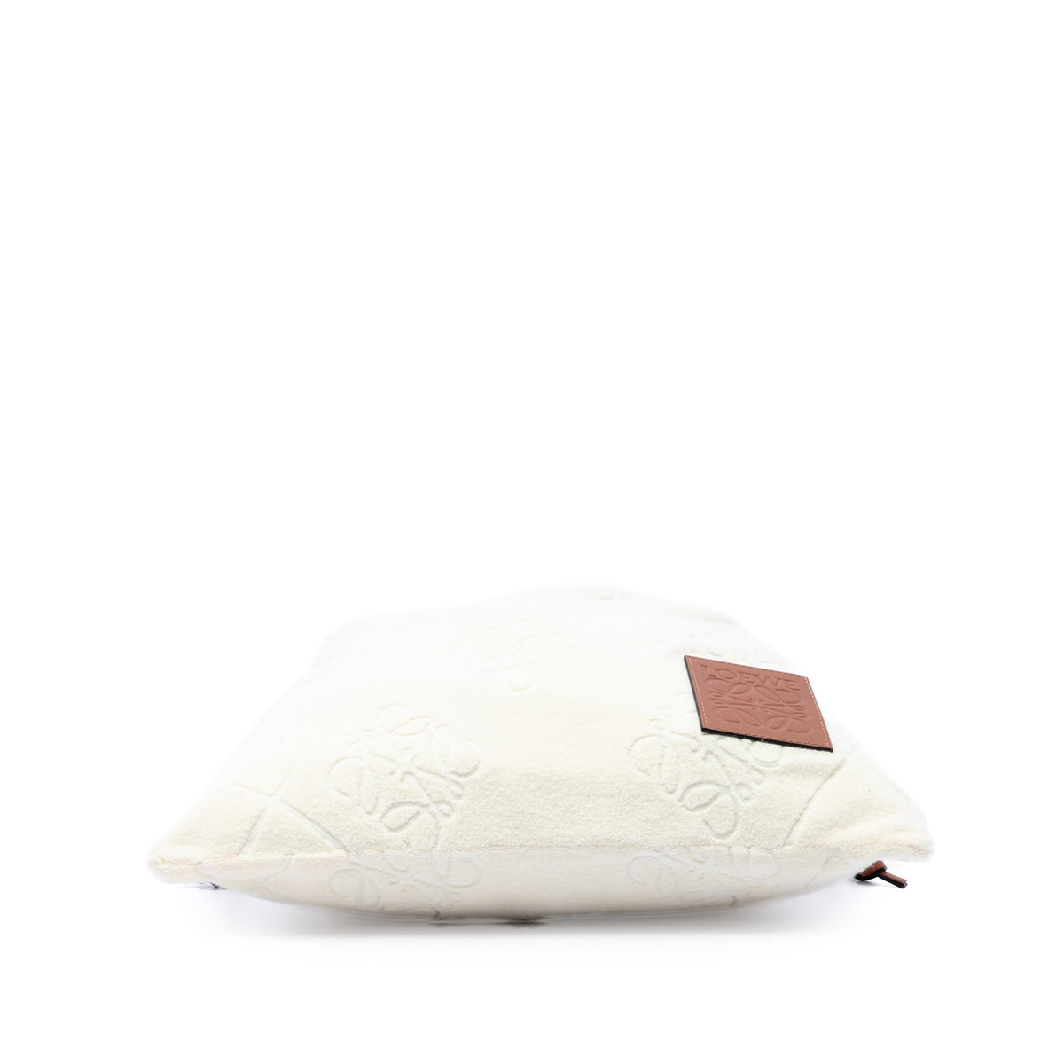 LOEWE Anagram Terry Cloth Drawstring Pouch