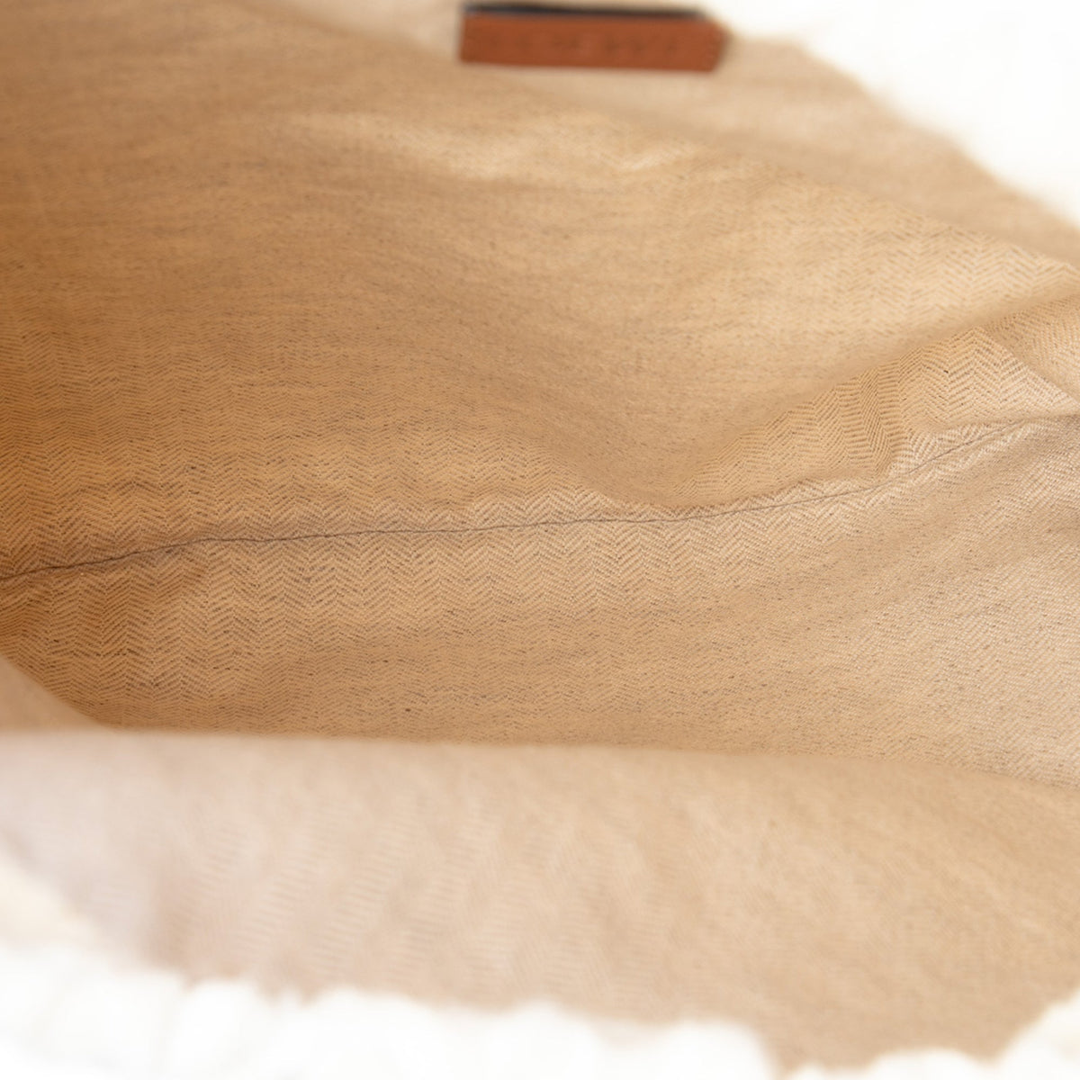 LOEWE Anagram Terry Cloth Drawstring Pouch
