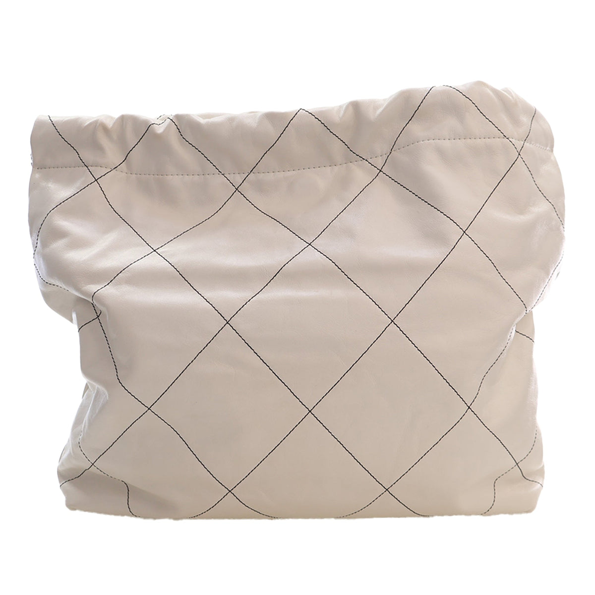 Chanel Small Quilted Shiny Calfskin 22 Handbag