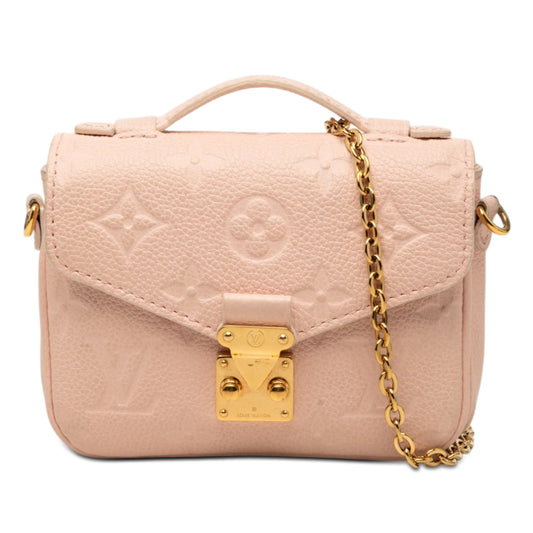 Louis Vuitton Monogram Empreinte Micro Pochette Metis