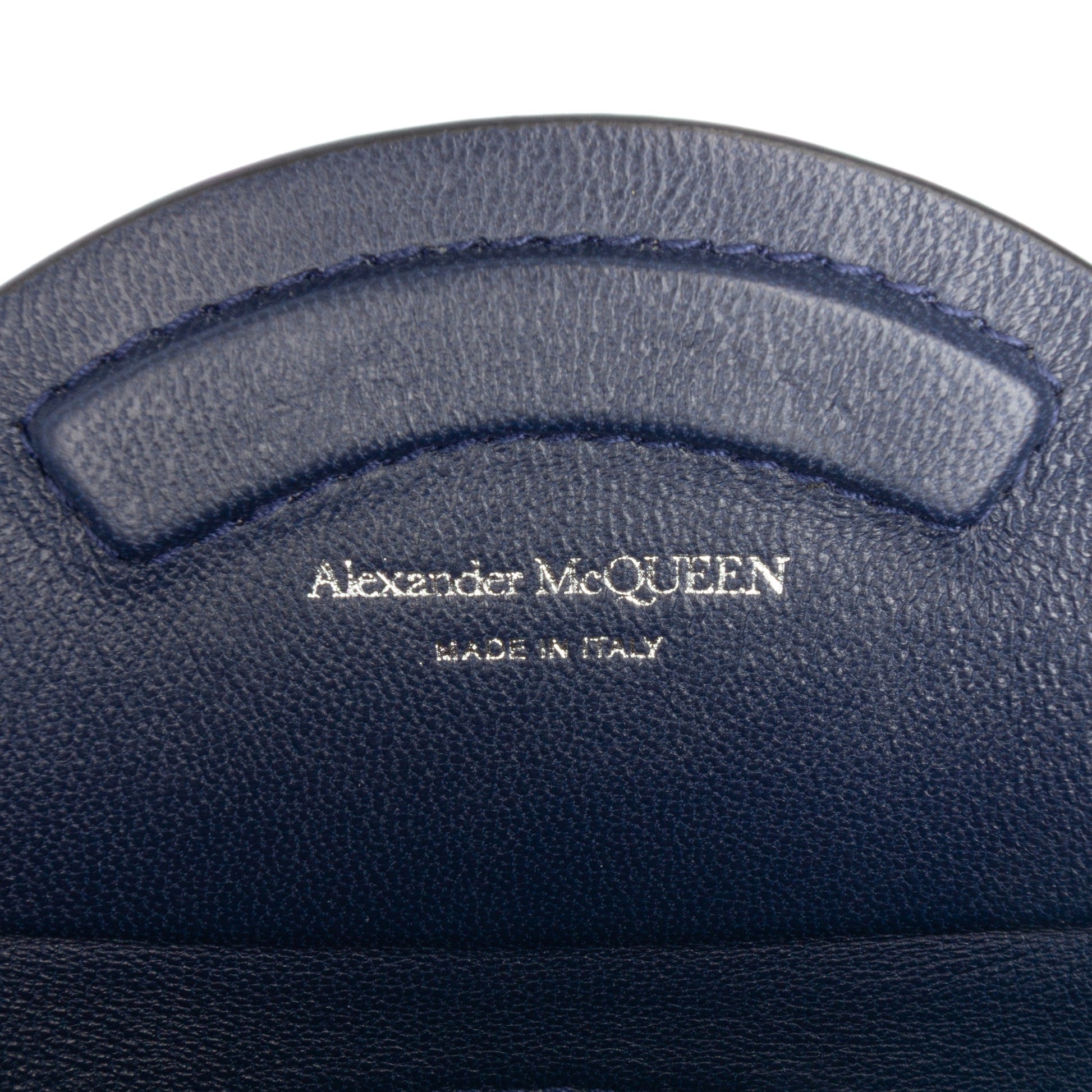 Alexander McQueen Calfskin The Curve Bucket Bag