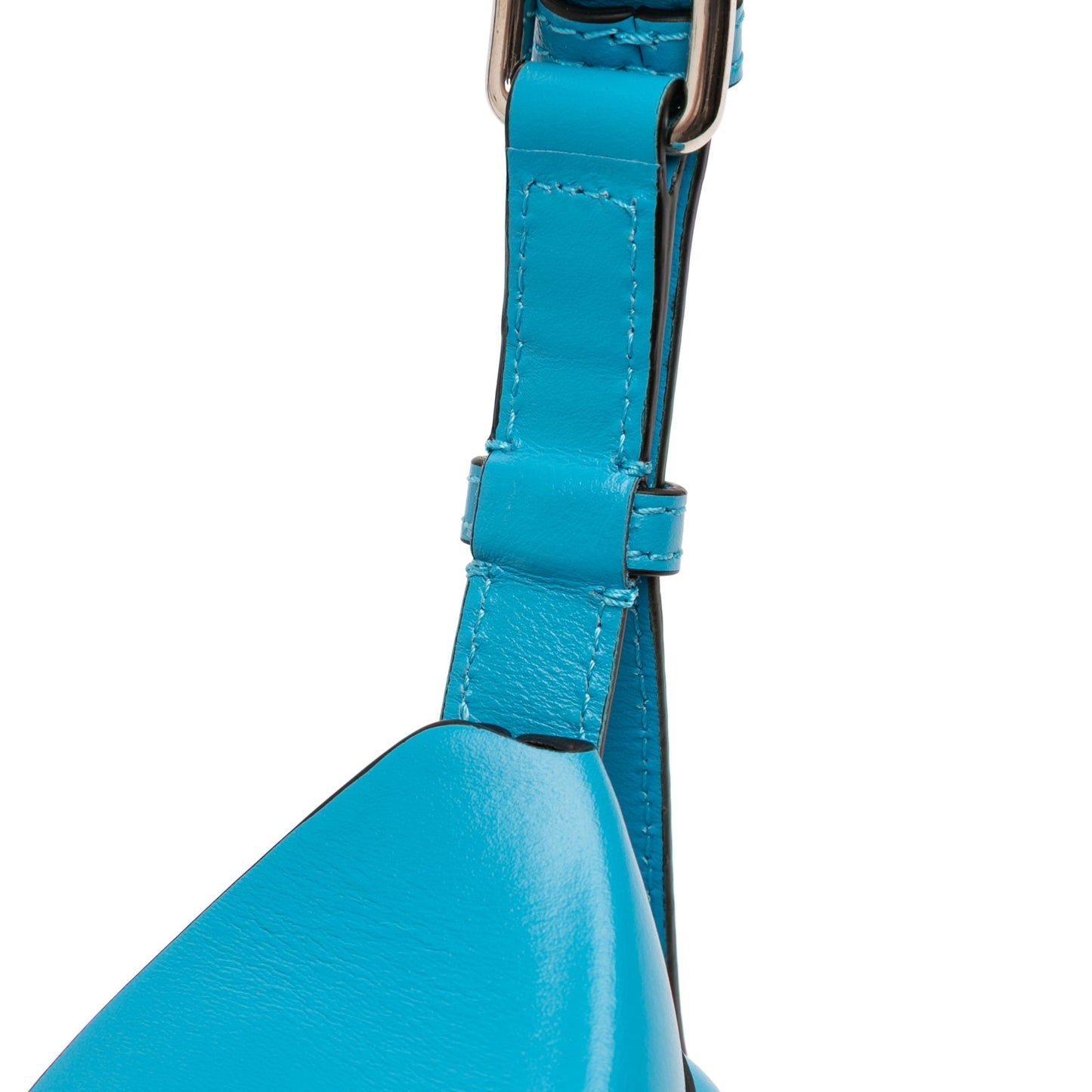 Alexander McQueen Calfskin The Curve Bucket Bag