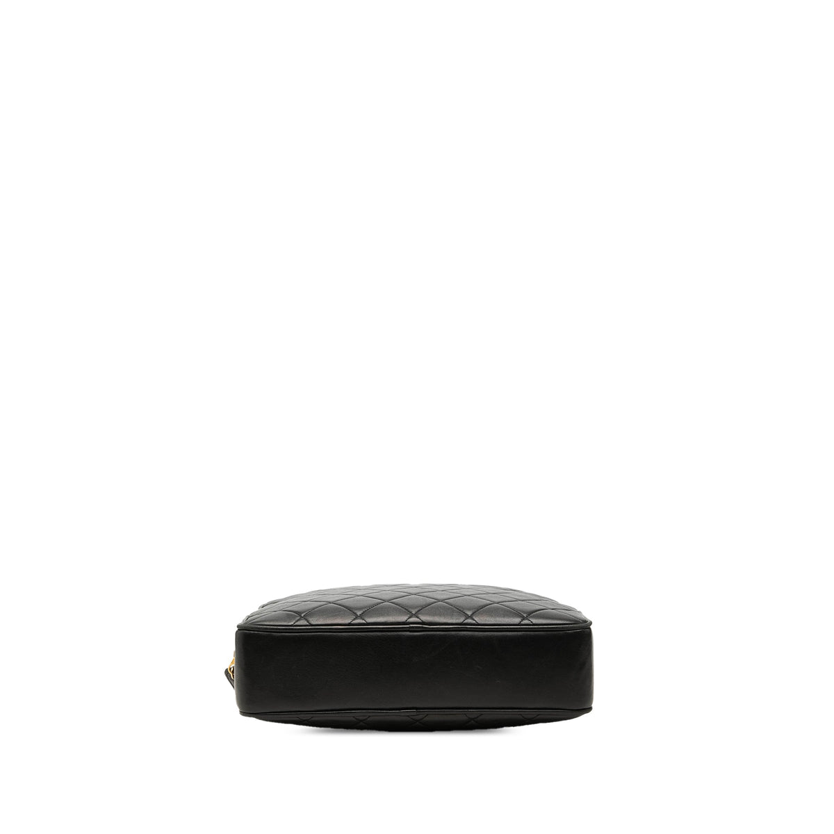 Chanel Quilted Lambskin Shoulder Bag — Black
