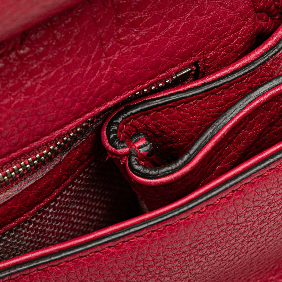 Gucci Medium Calfskin Bamboo Daily Satchel