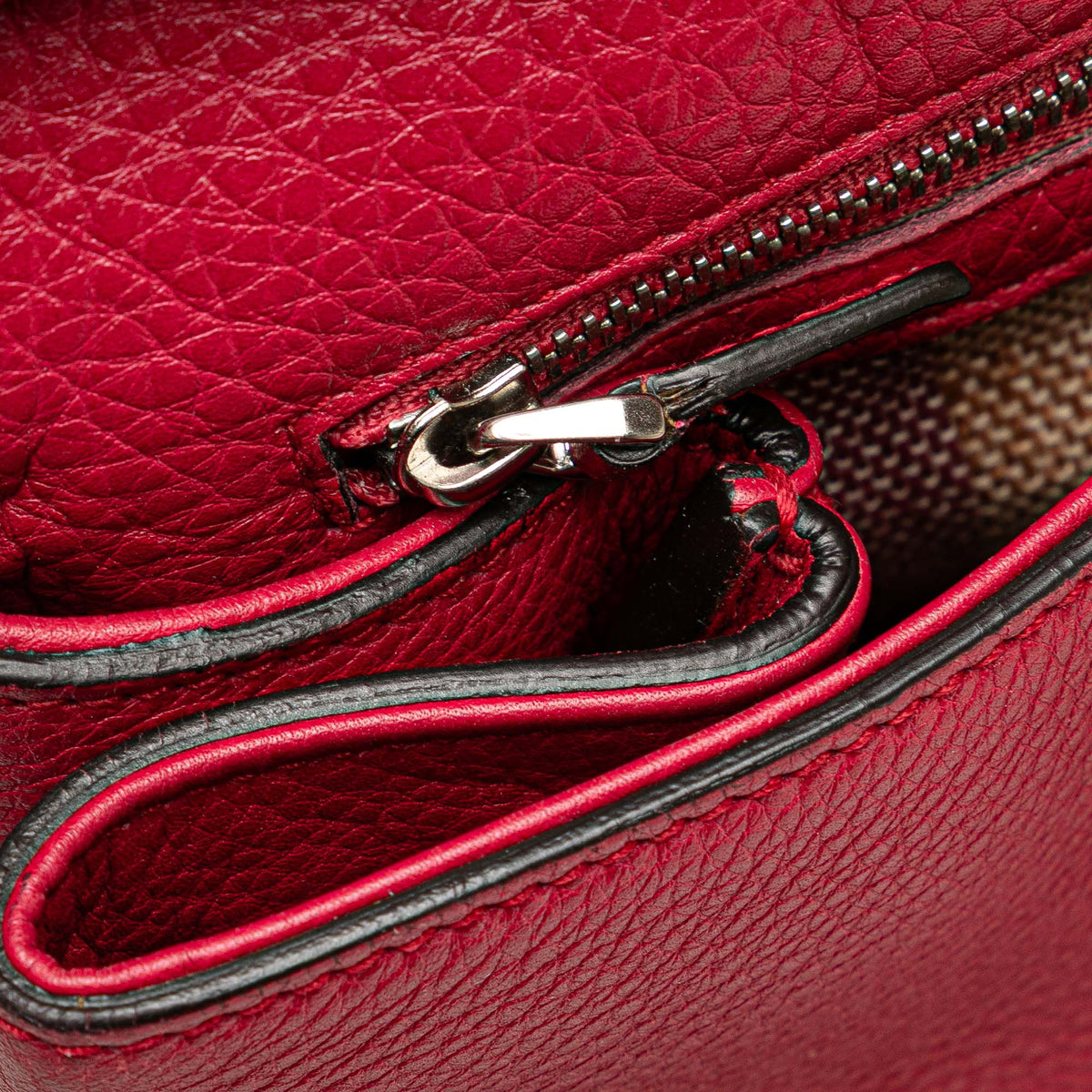 Gucci Medium Calfskin Bamboo Daily Satchel