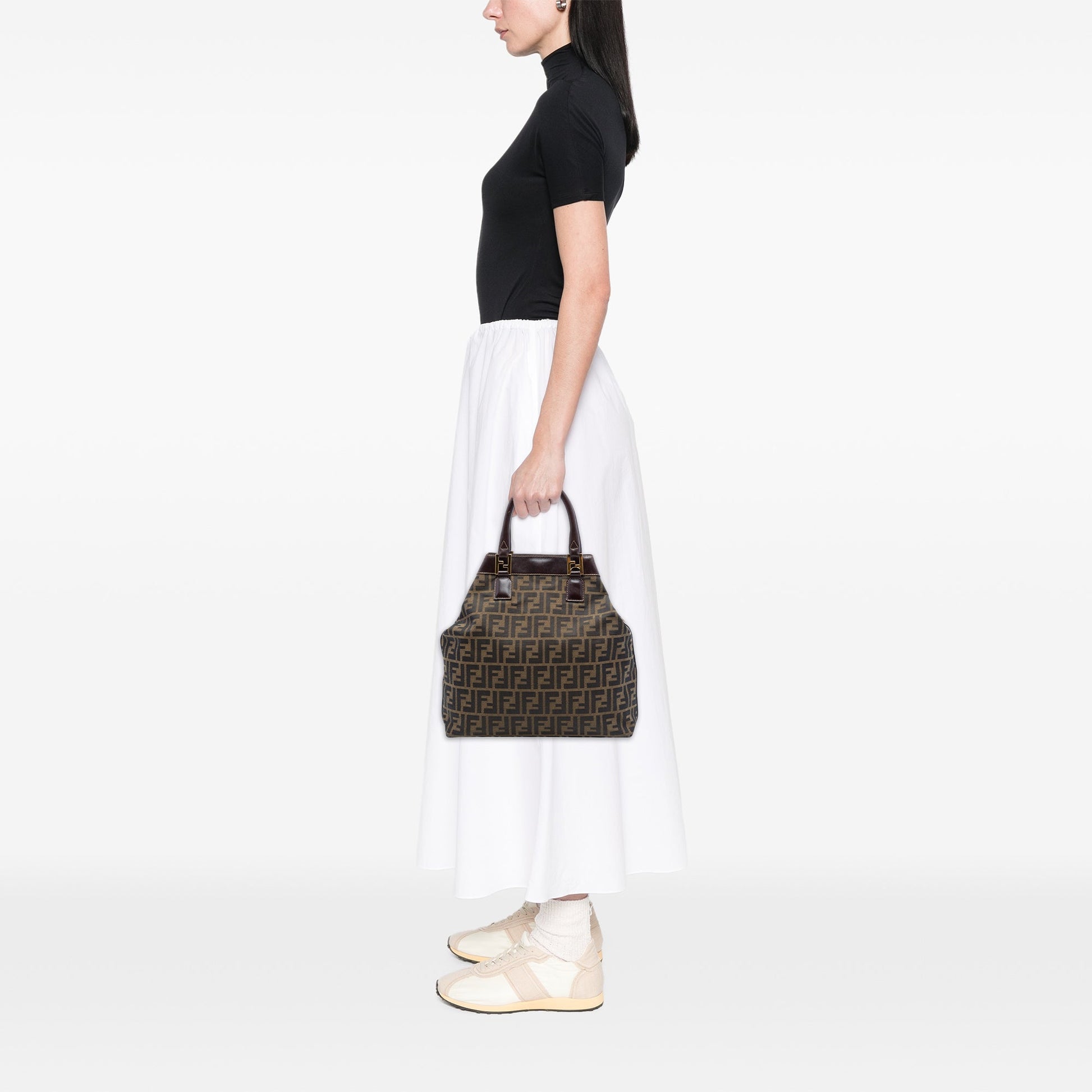 Fendi Zucca Canvas Tote