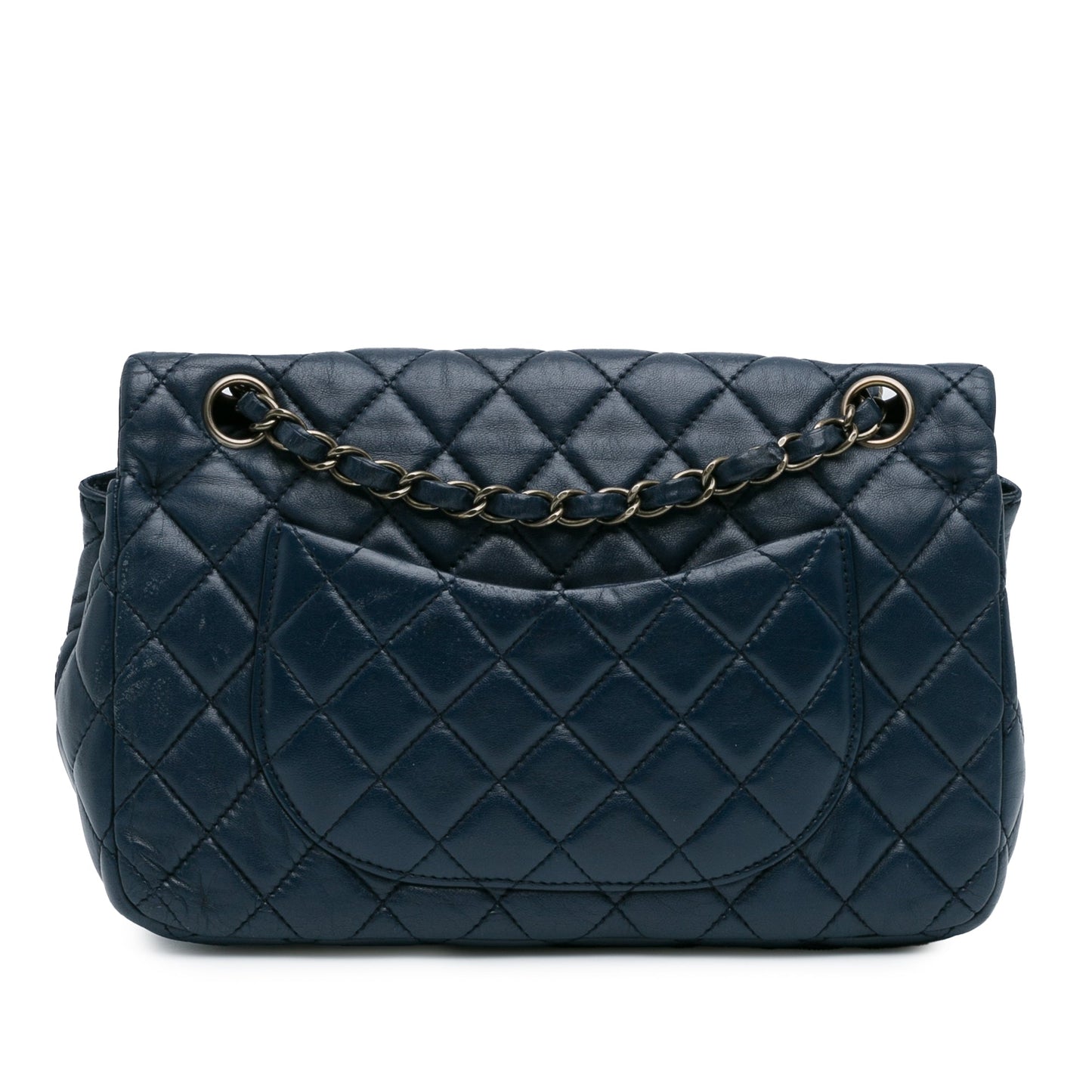 Chanel CC Quilted Lambskin Double Flap