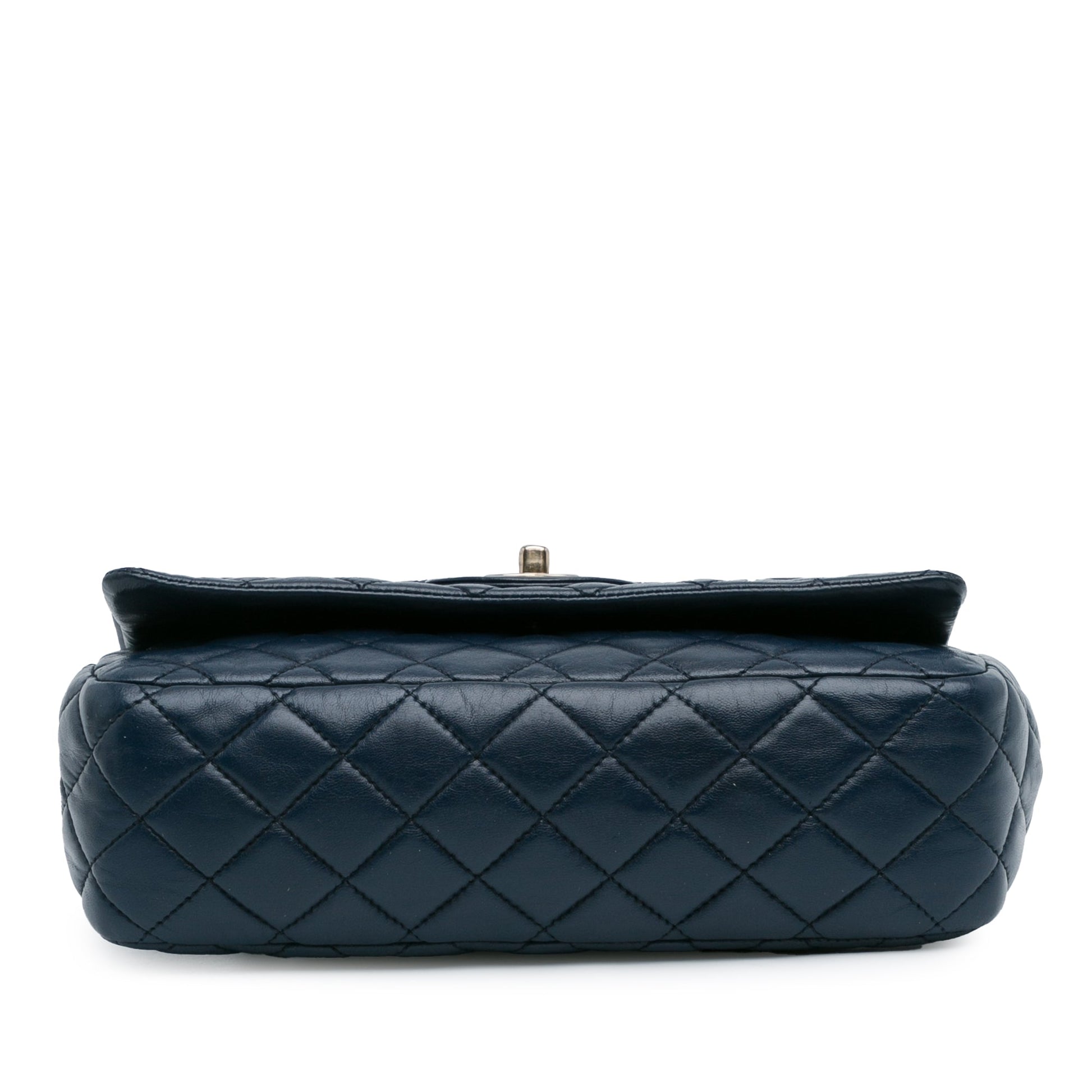 Chanel CC Quilted Lambskin Double Flap