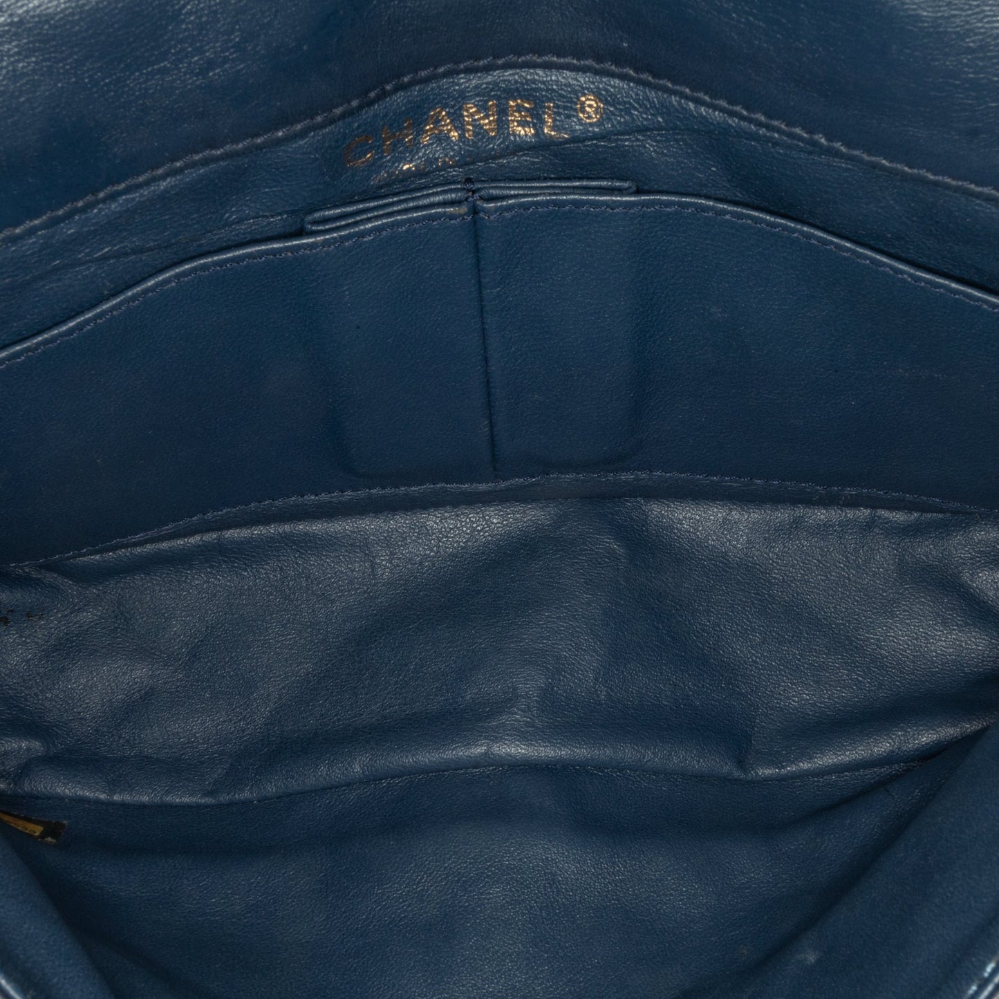 Chanel CC Quilted Lambskin Double Flap
