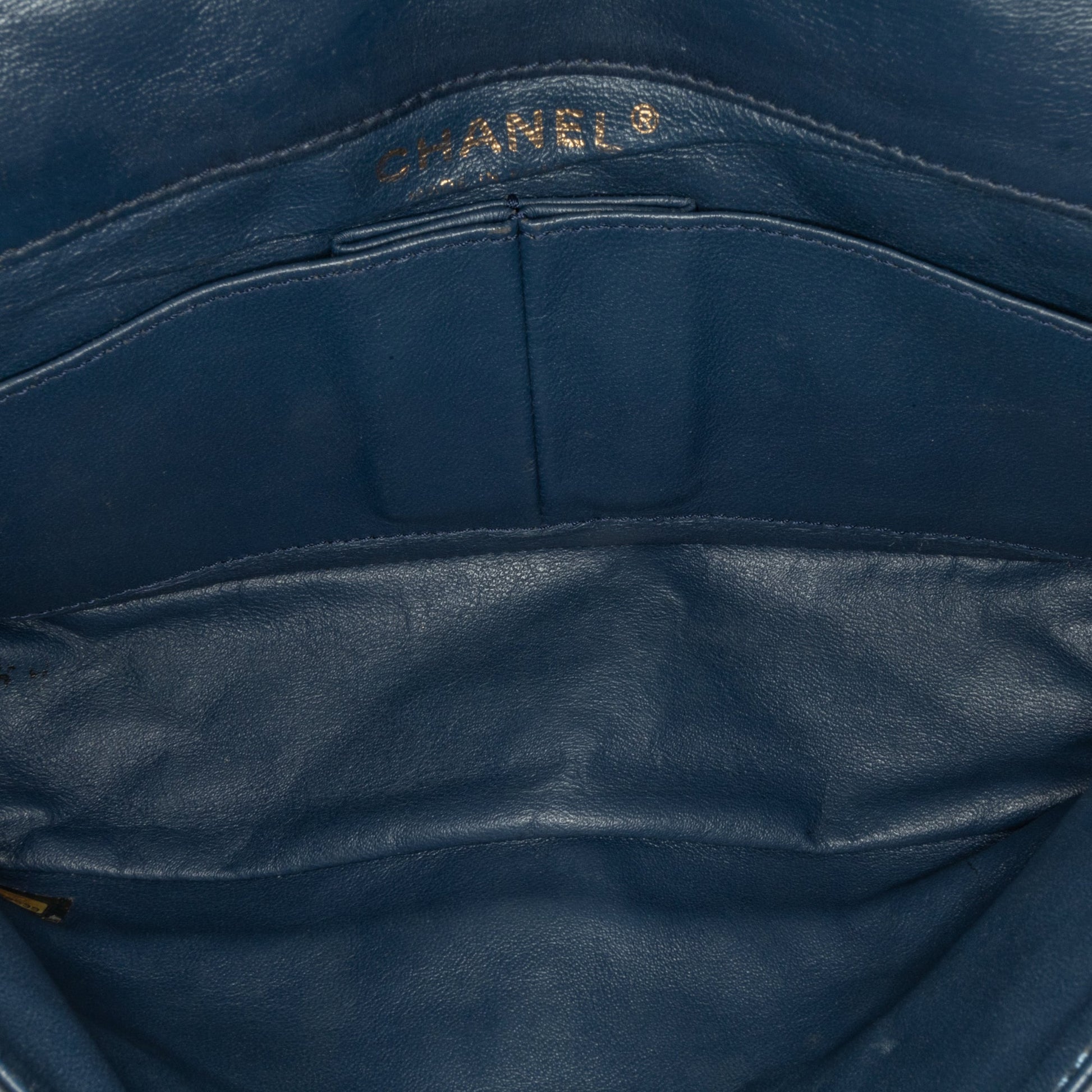 Chanel CC Quilted Lambskin Double Flap